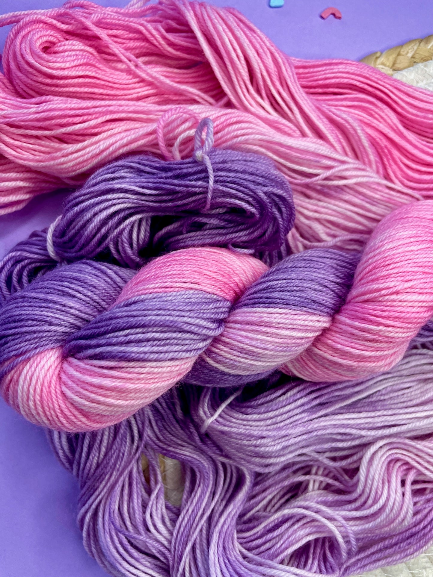 Merino's socks Hortensia