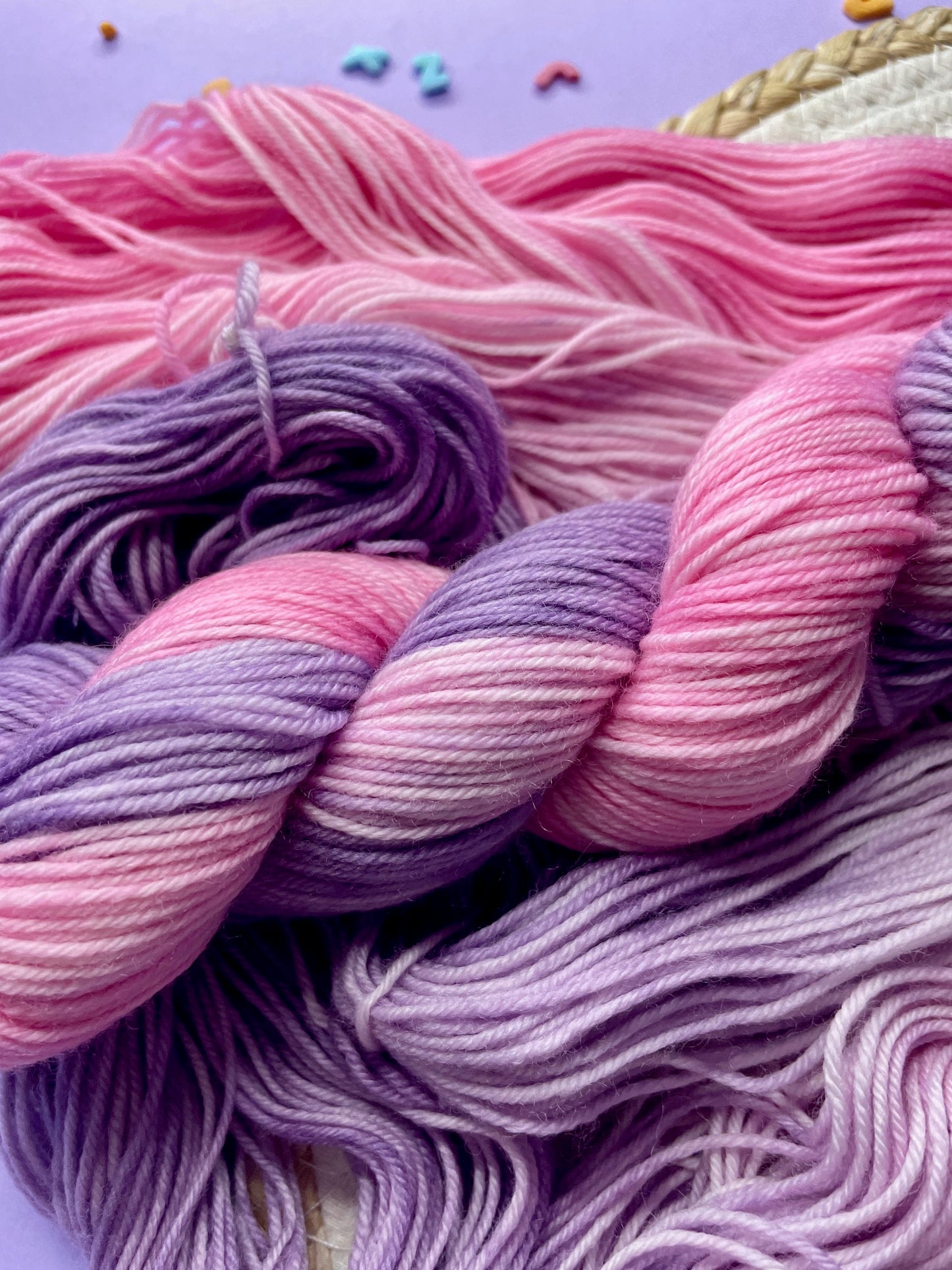 Merino's socks Hortensia