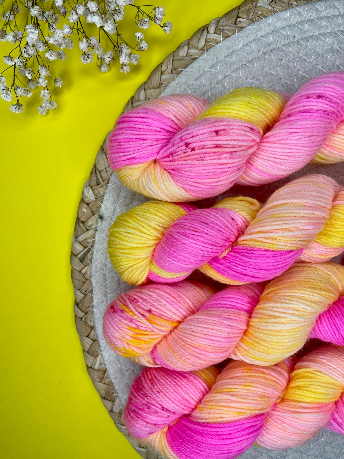 Merino's socks Sorbet Citron-framboise