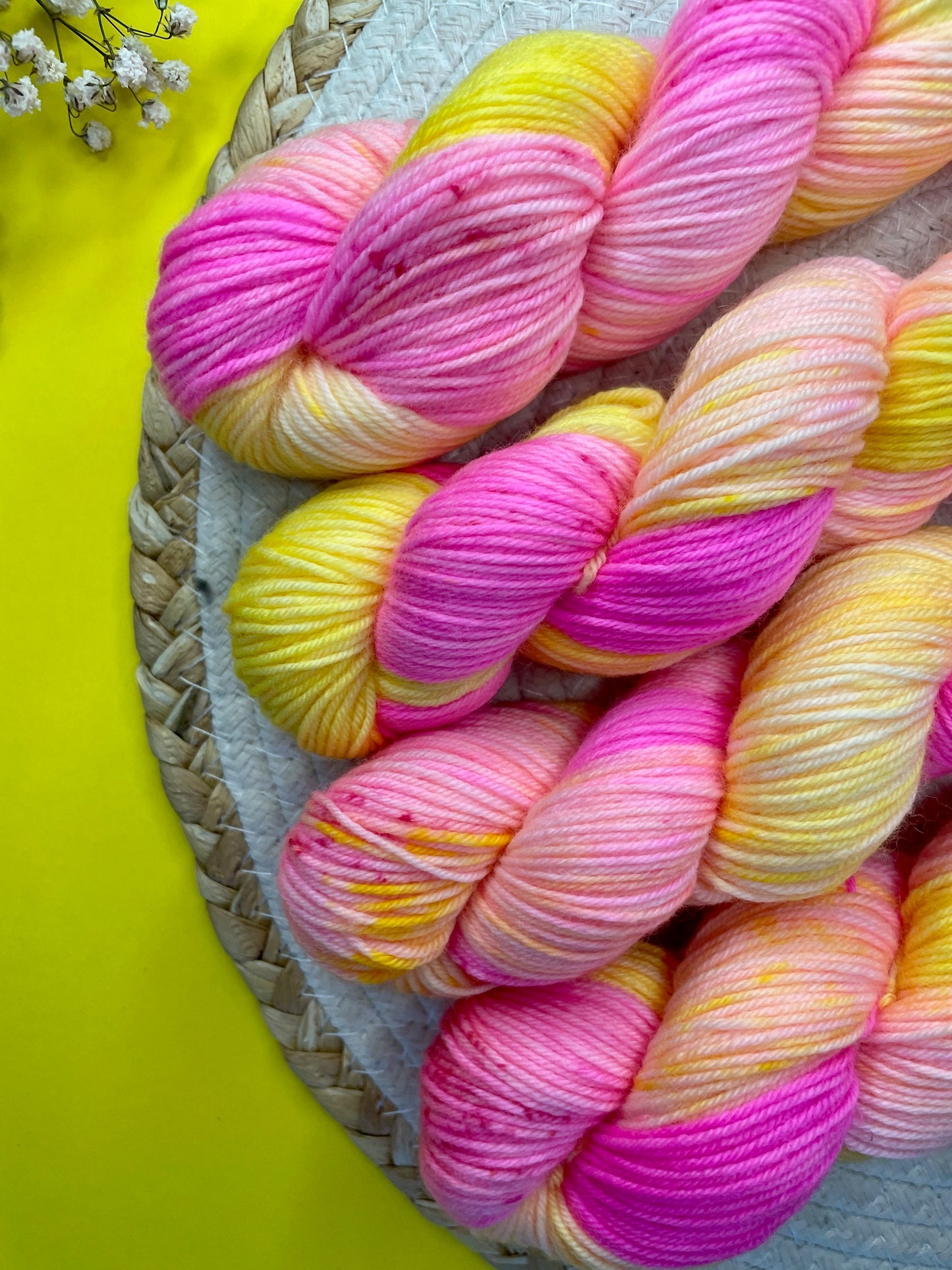 Merino's socks Sorbet Citron-framboise