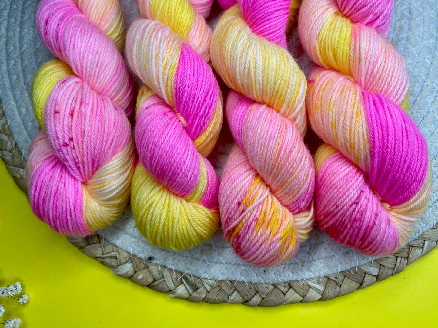 Merino's socks Sorbet Citron-framboise