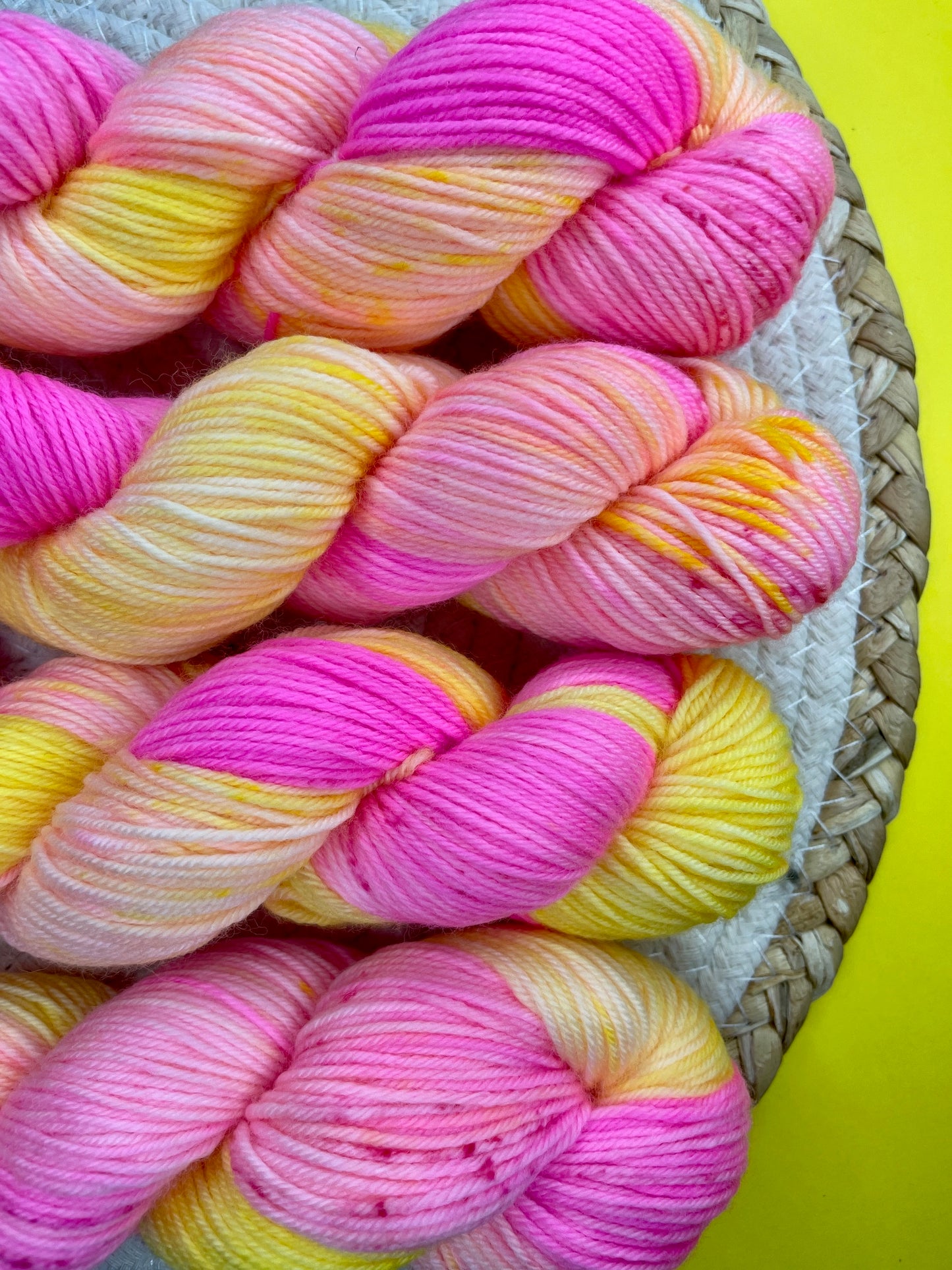 Merino's socks Sorbet Citron-framboise