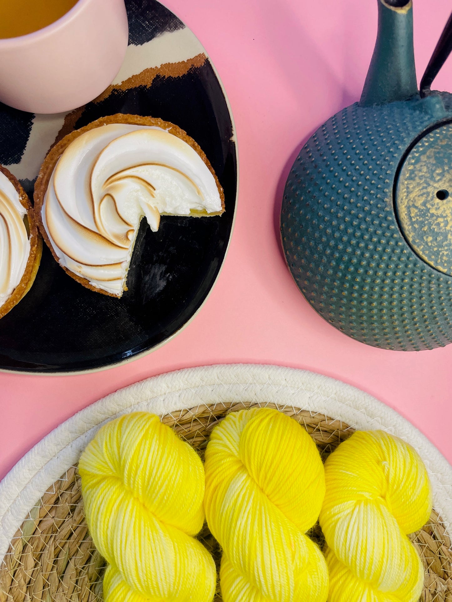 Merino's socks Citron meringuée