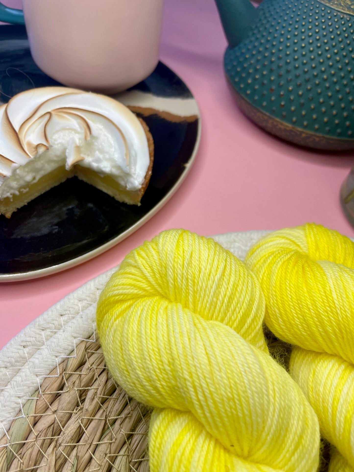 Merino's socks Citron meringuée