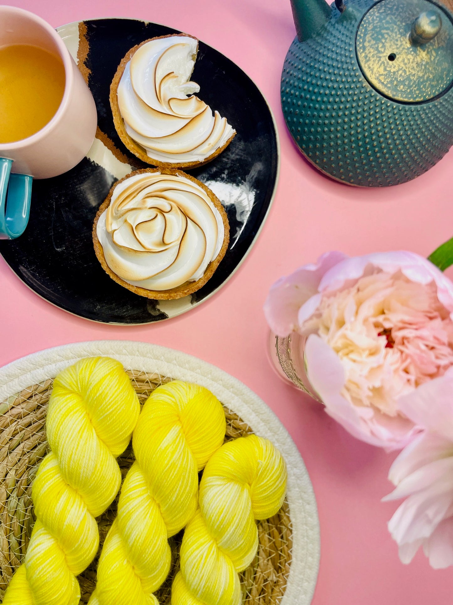 Merino's socks Citron meringuée