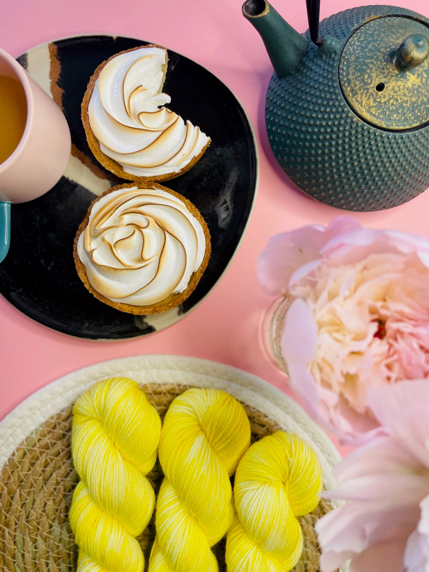 Merino's socks Citron meringuée