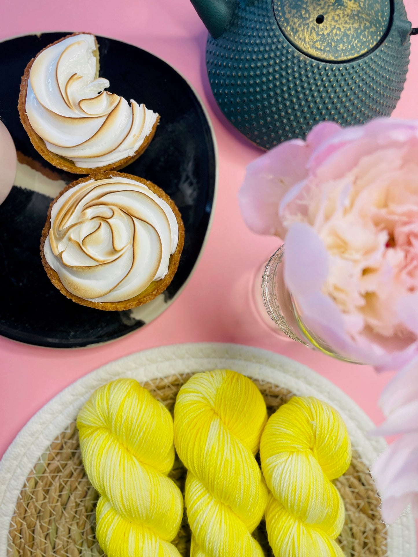 Merino's socks Citron meringuée