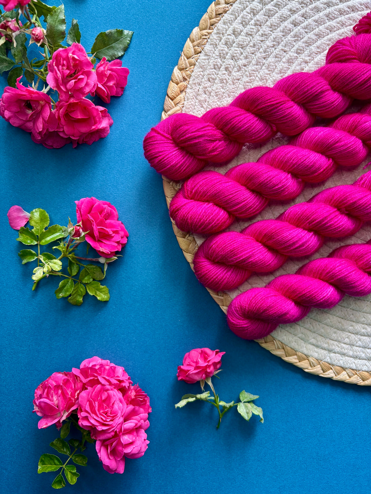 Merino's socks Pivoine