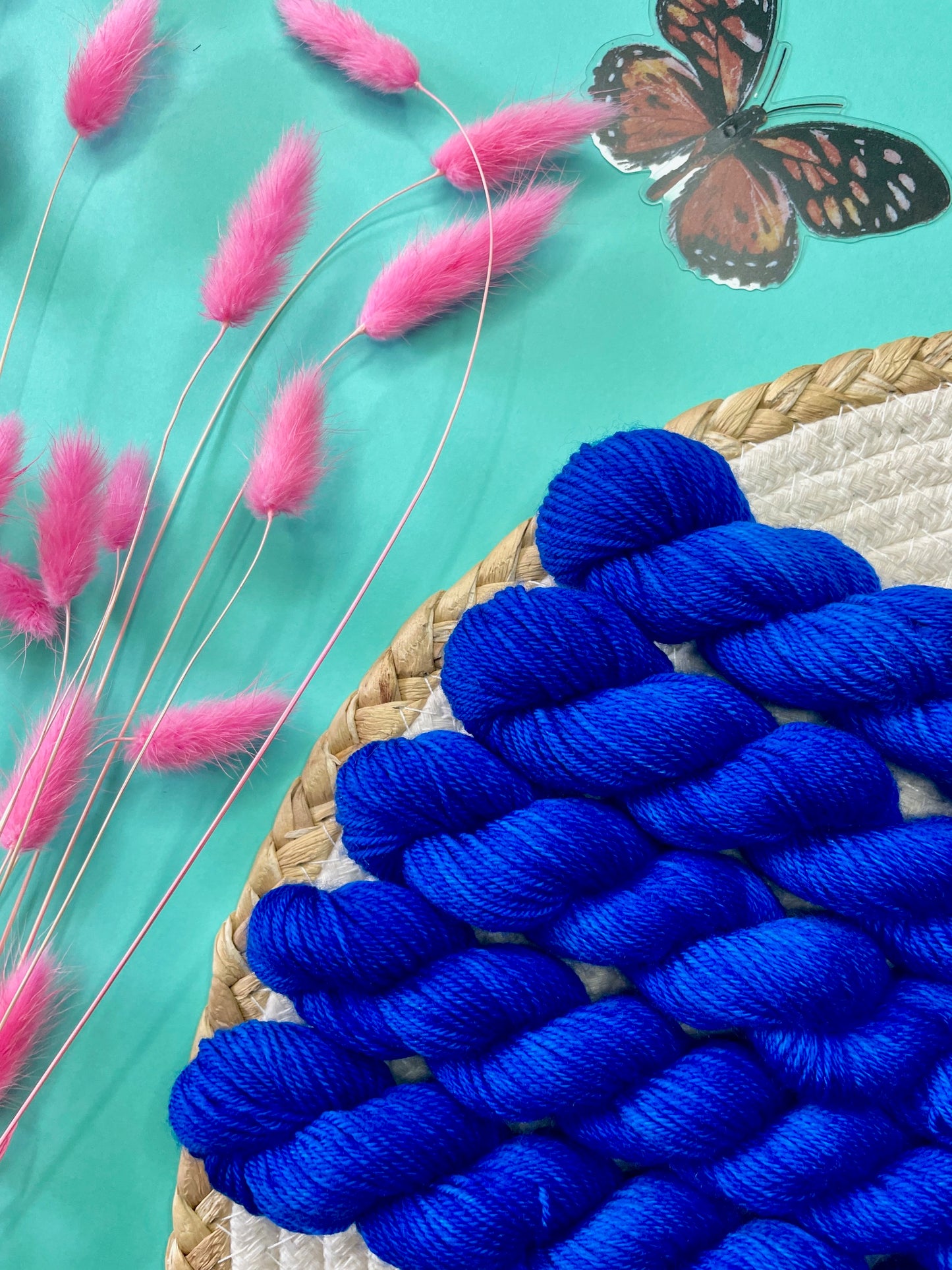 Merino's socks Mini Ambre bleu