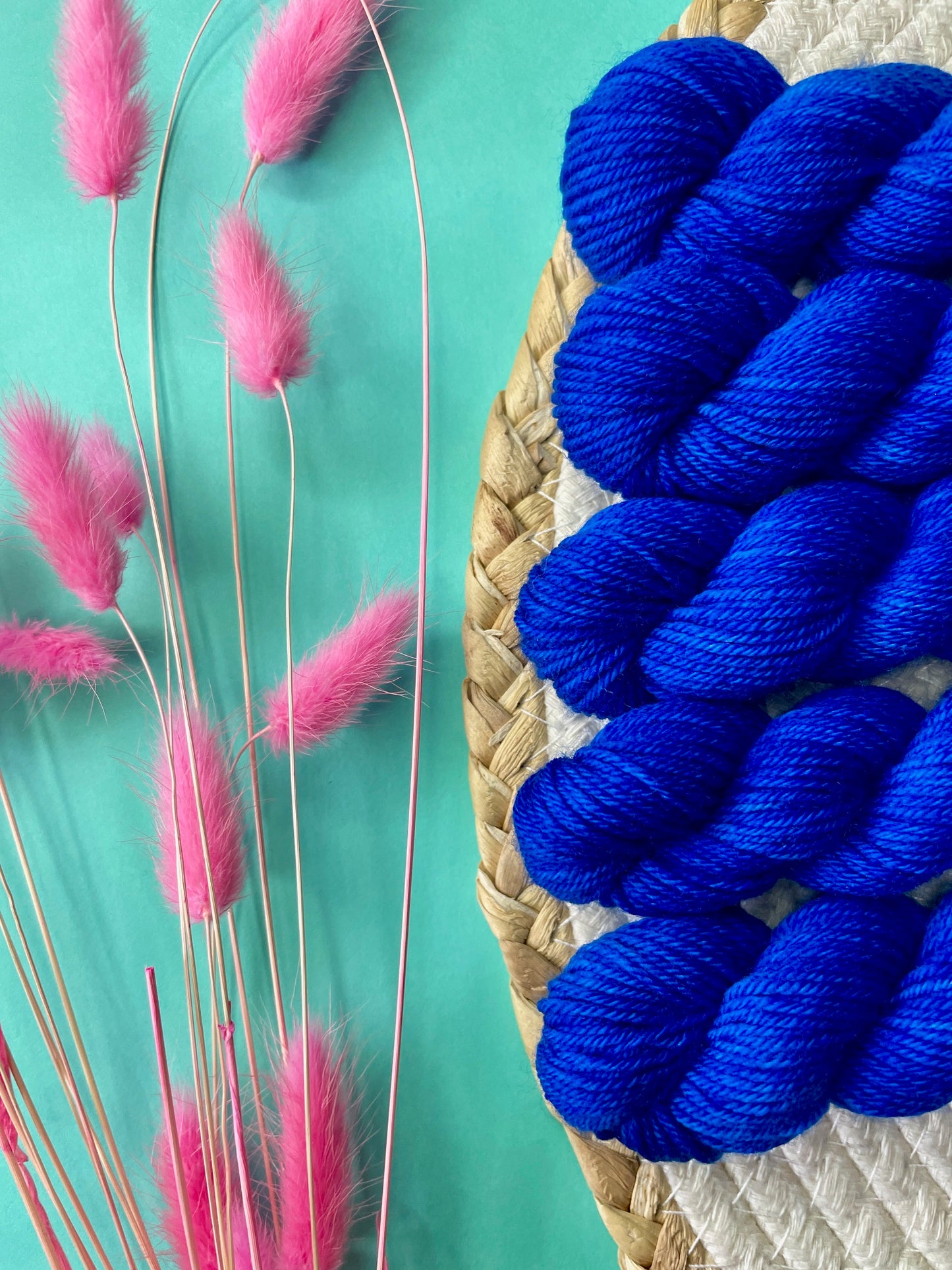 Merino's socks Mini Ambre bleu