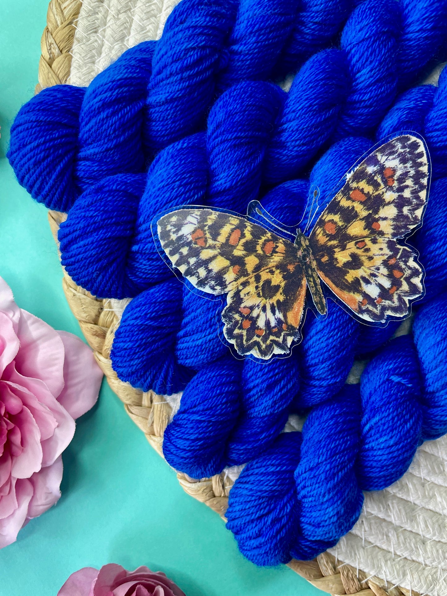 Merino's socks Mini Ambre bleu