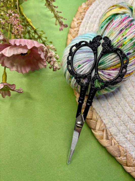 Ciseaux Baroque noir