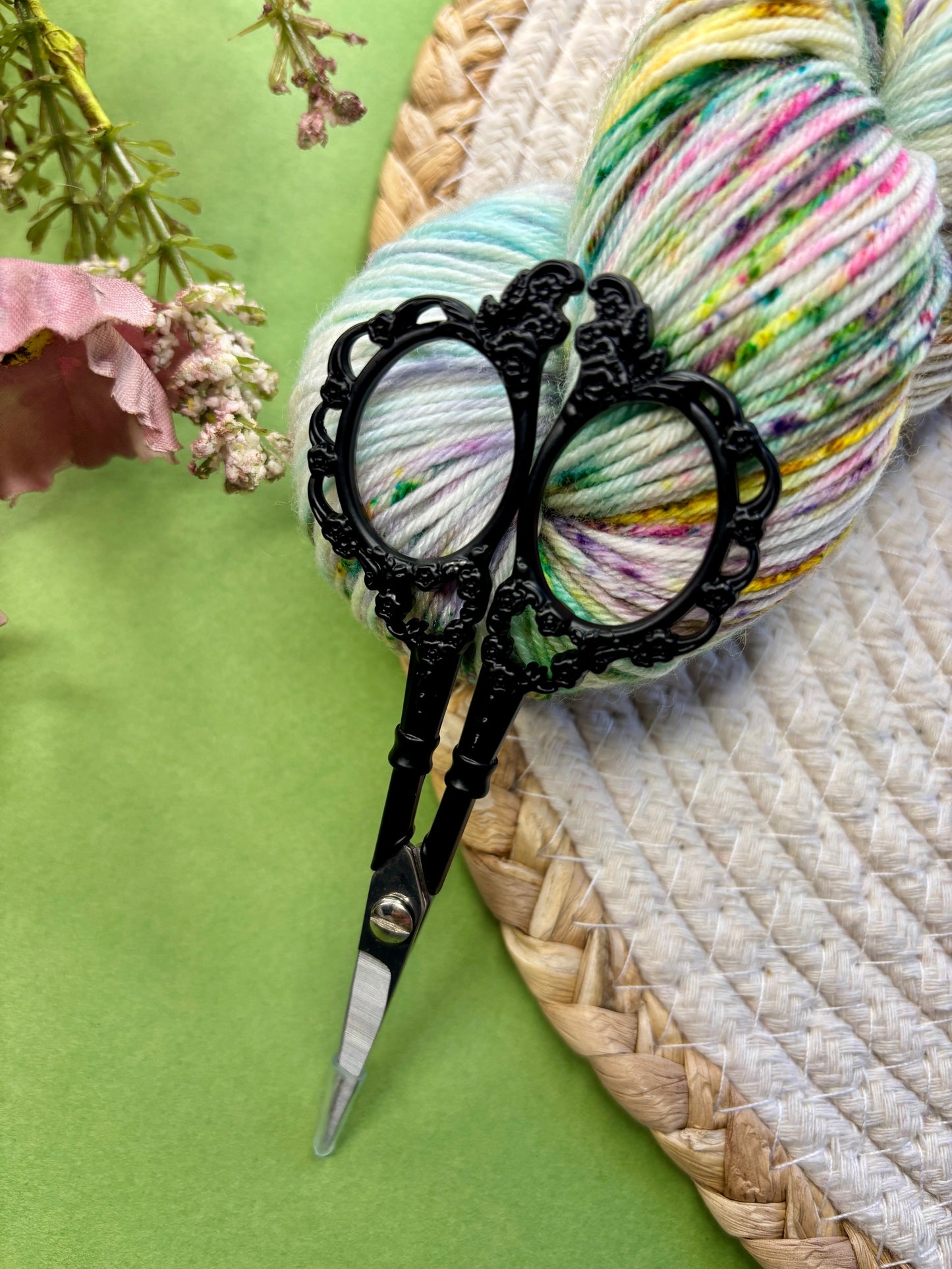 Ciseaux Baroque noir