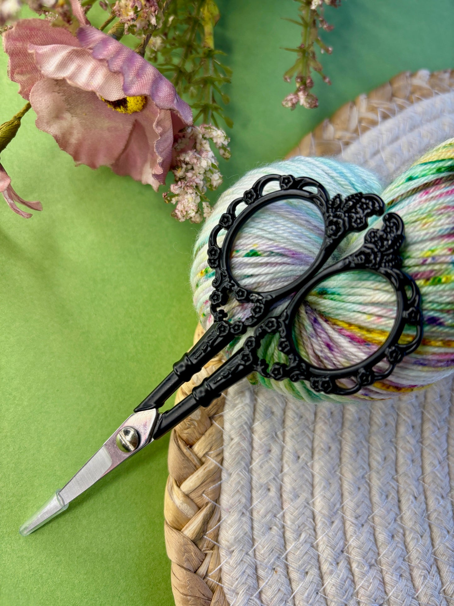 Ciseaux Baroque noir