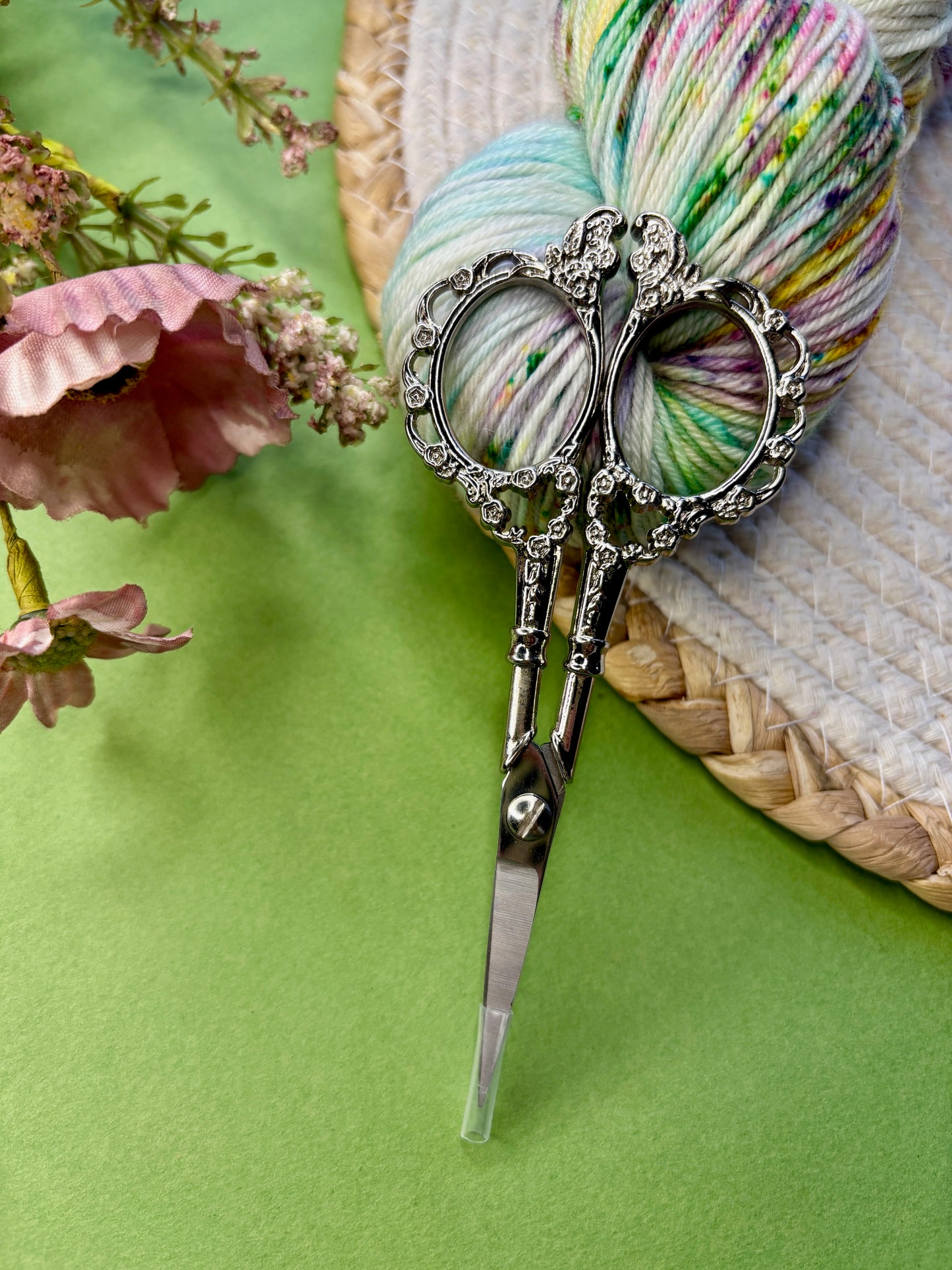 Ciseaux Baroque argenté