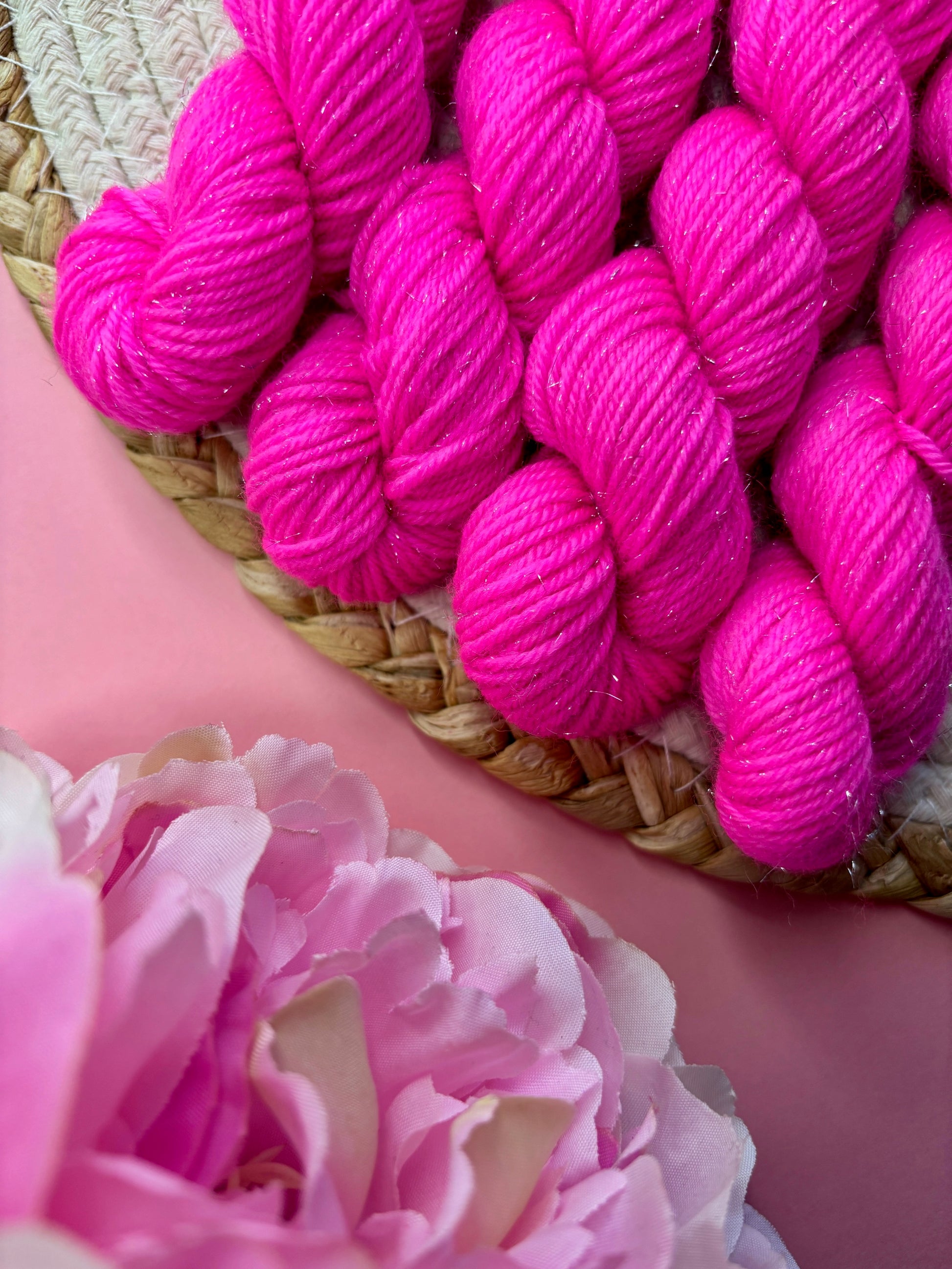 Laine pailletée fingering couleur malabar