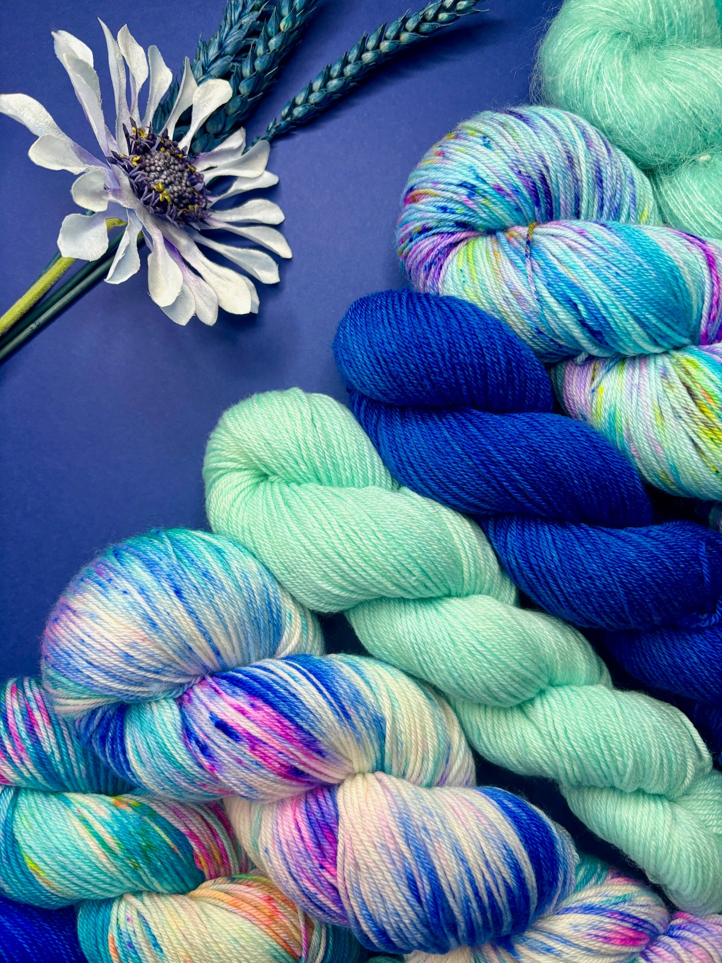 Merino's socks Blue Monday