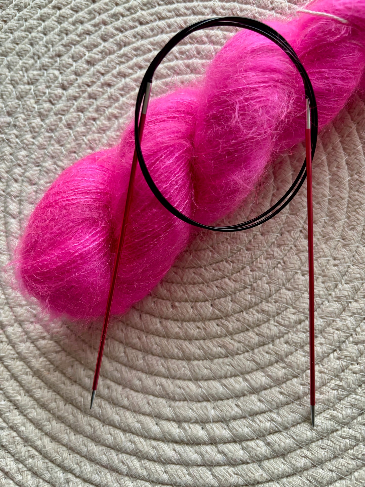 Knitpro - Aiguille circulaire fixe Zing - Câble 80 cm