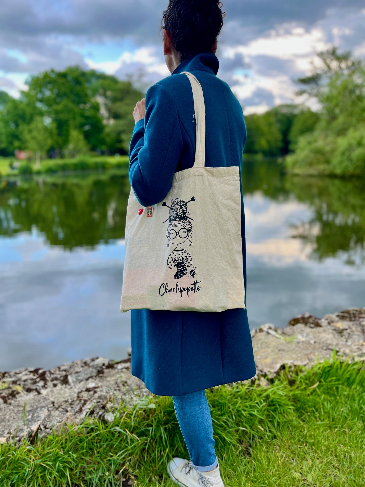 Tote bag Charlipopette