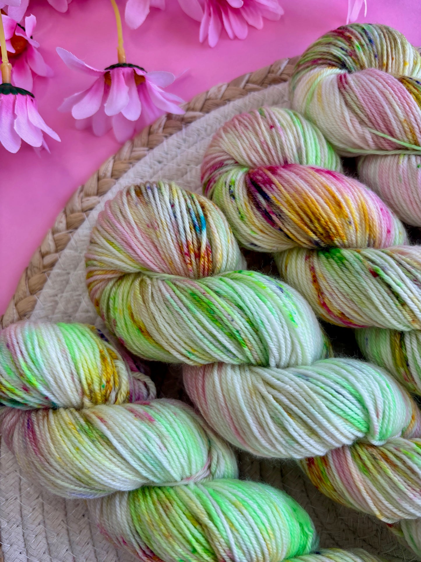 Merino's socks Garden Party