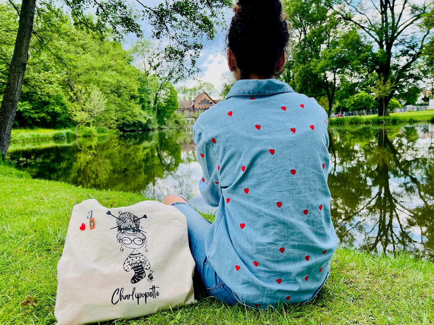 Tote bag Charlipopette