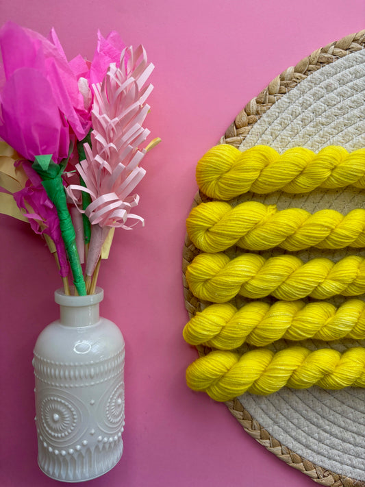 Merino's socks Mini paillettes Yellowstone