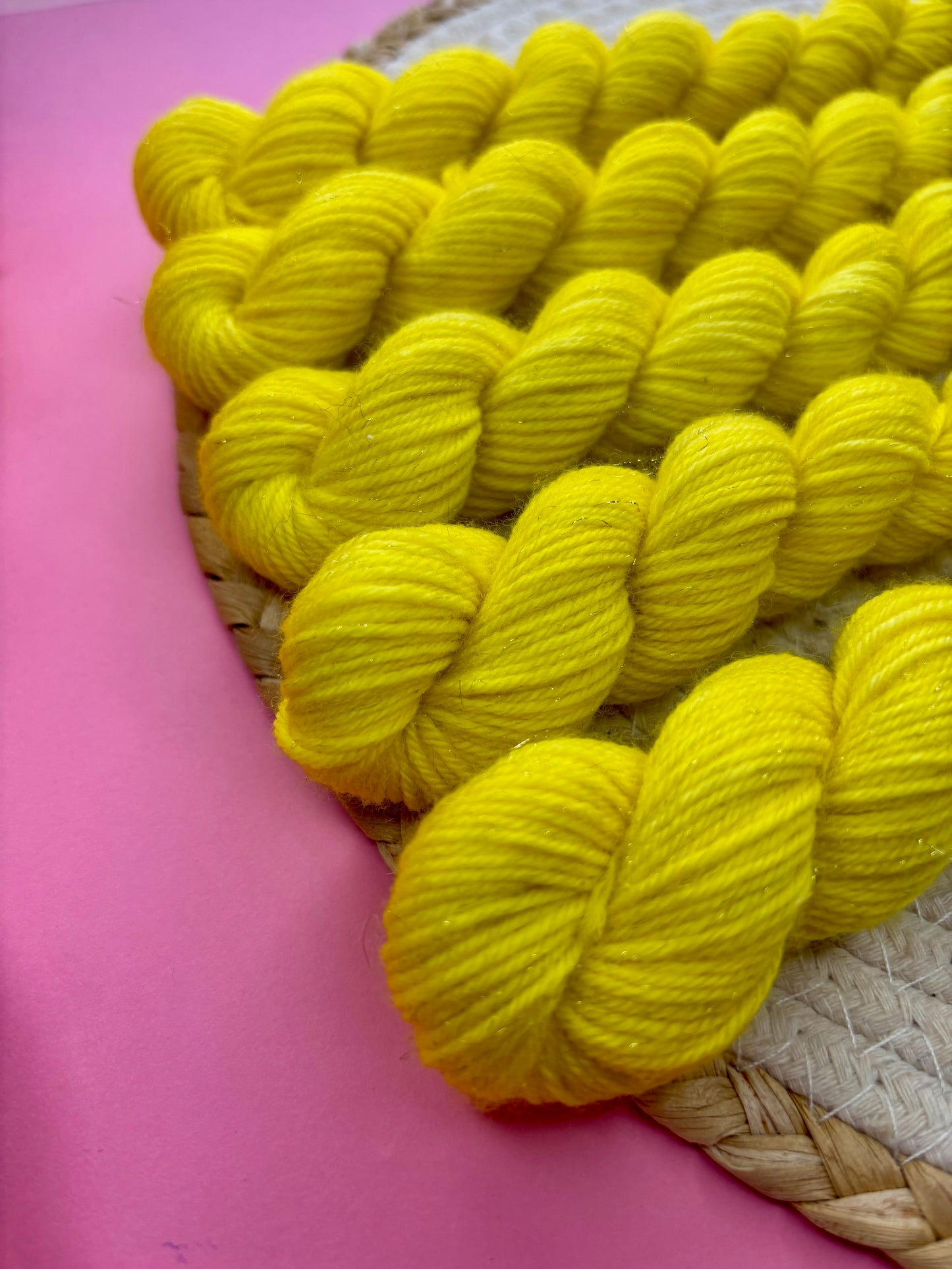 Merino's socks Mini paillettes Yellowstone