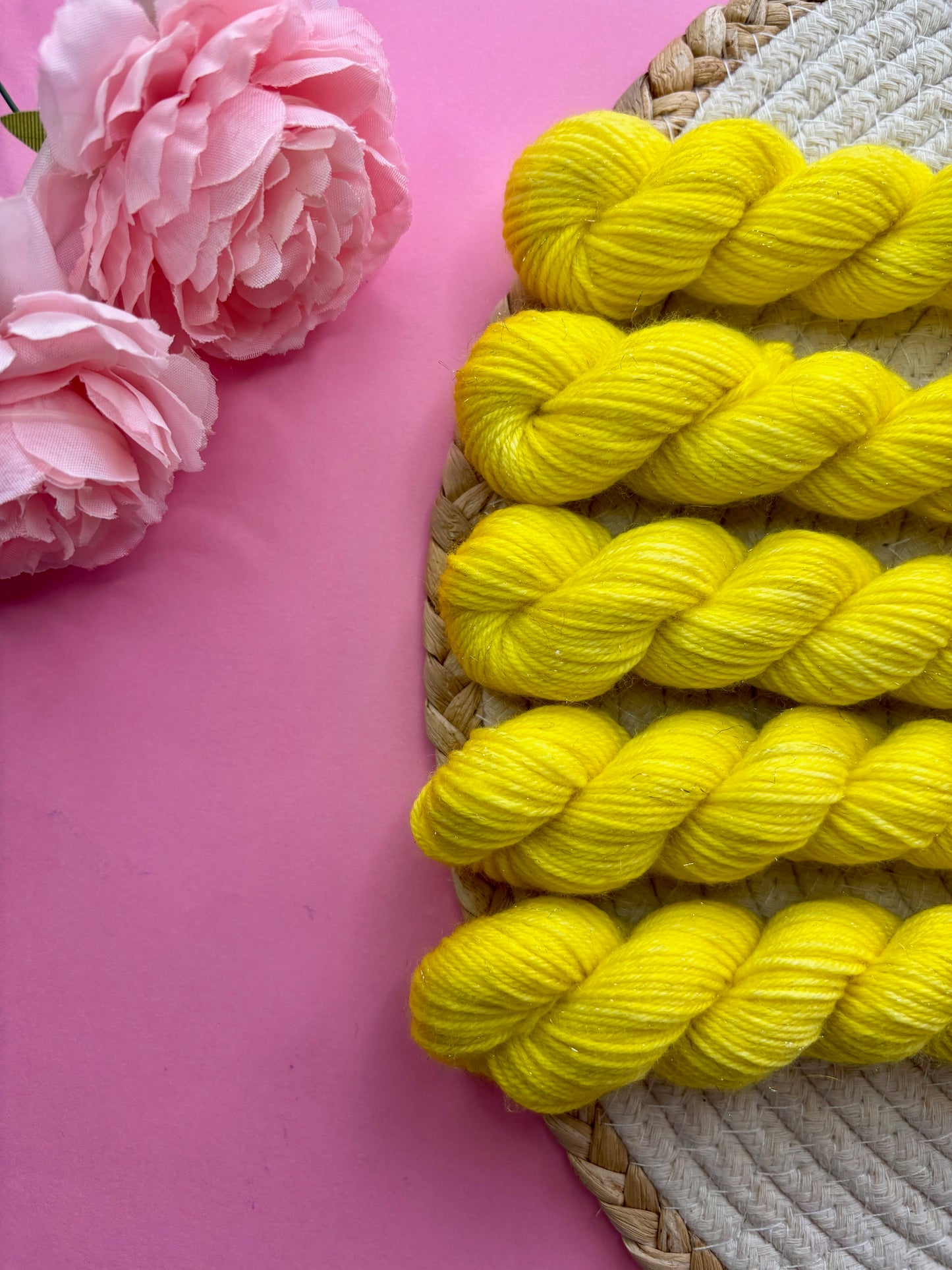 Merino's socks Mini paillettes Yellowstone