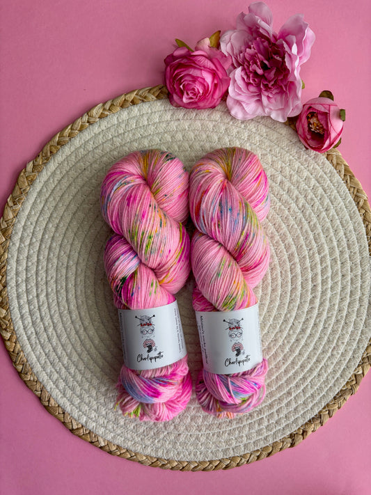 Merino's socks paillettes Printemps