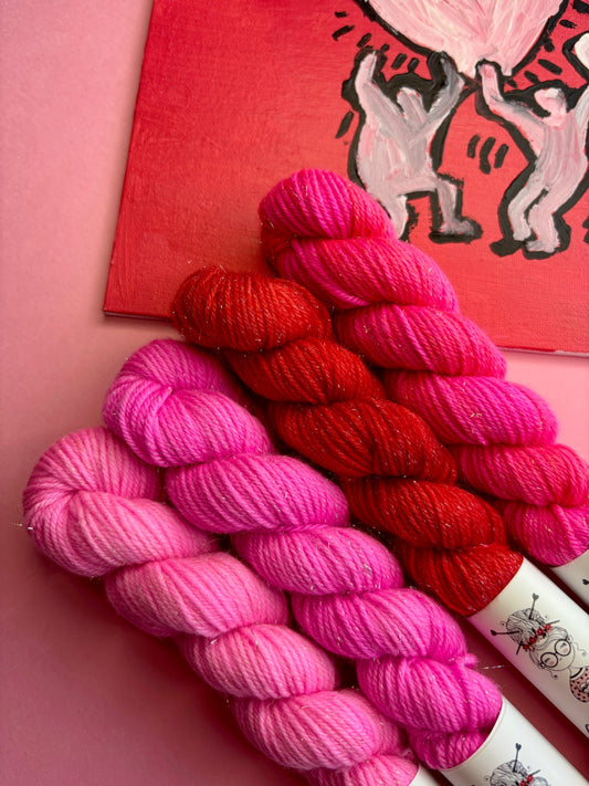 Mini multi pack paillette Flamingo