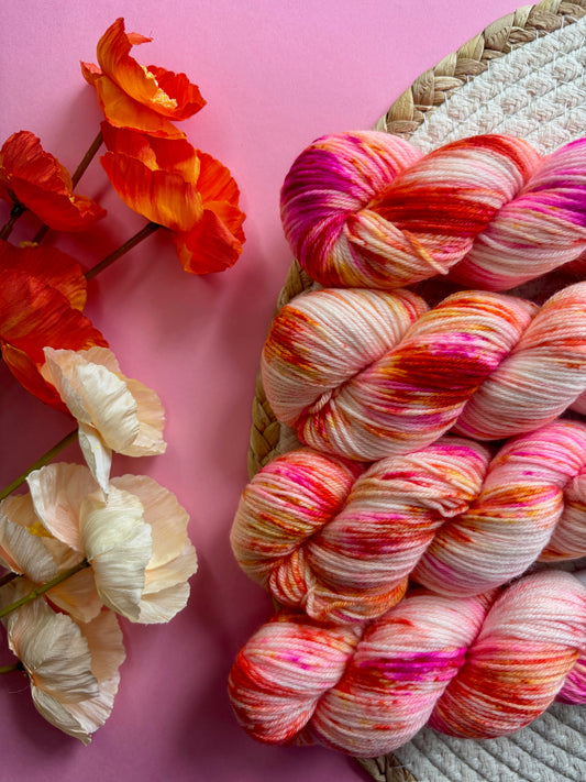 Merino's socks Rose Georgeous