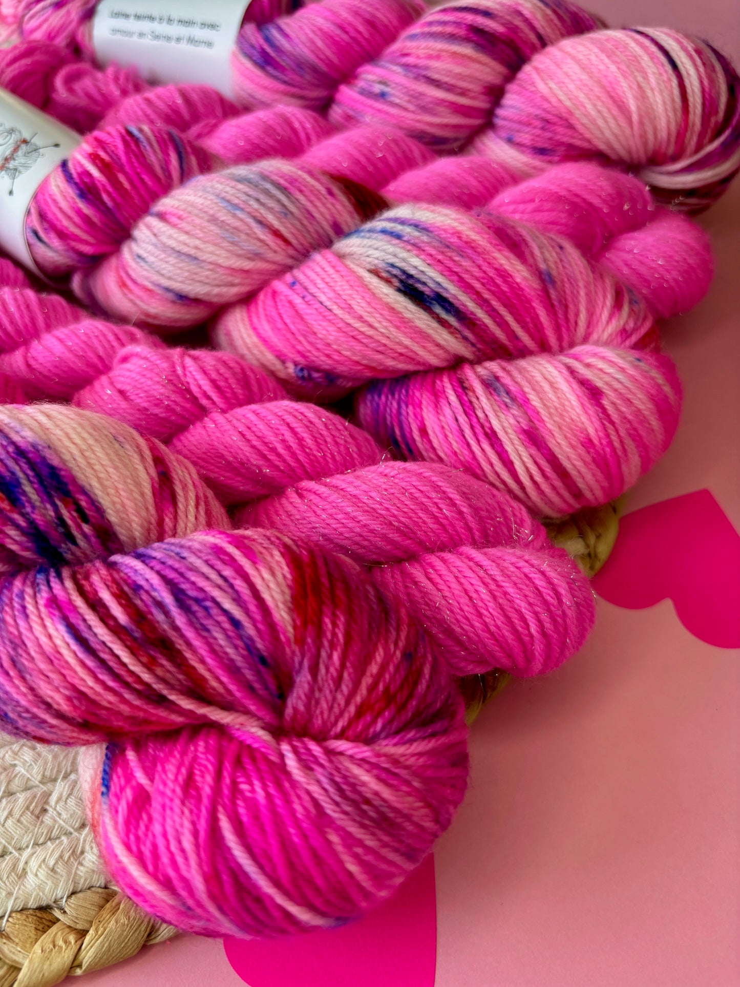 Merino's socks Coeur fondant