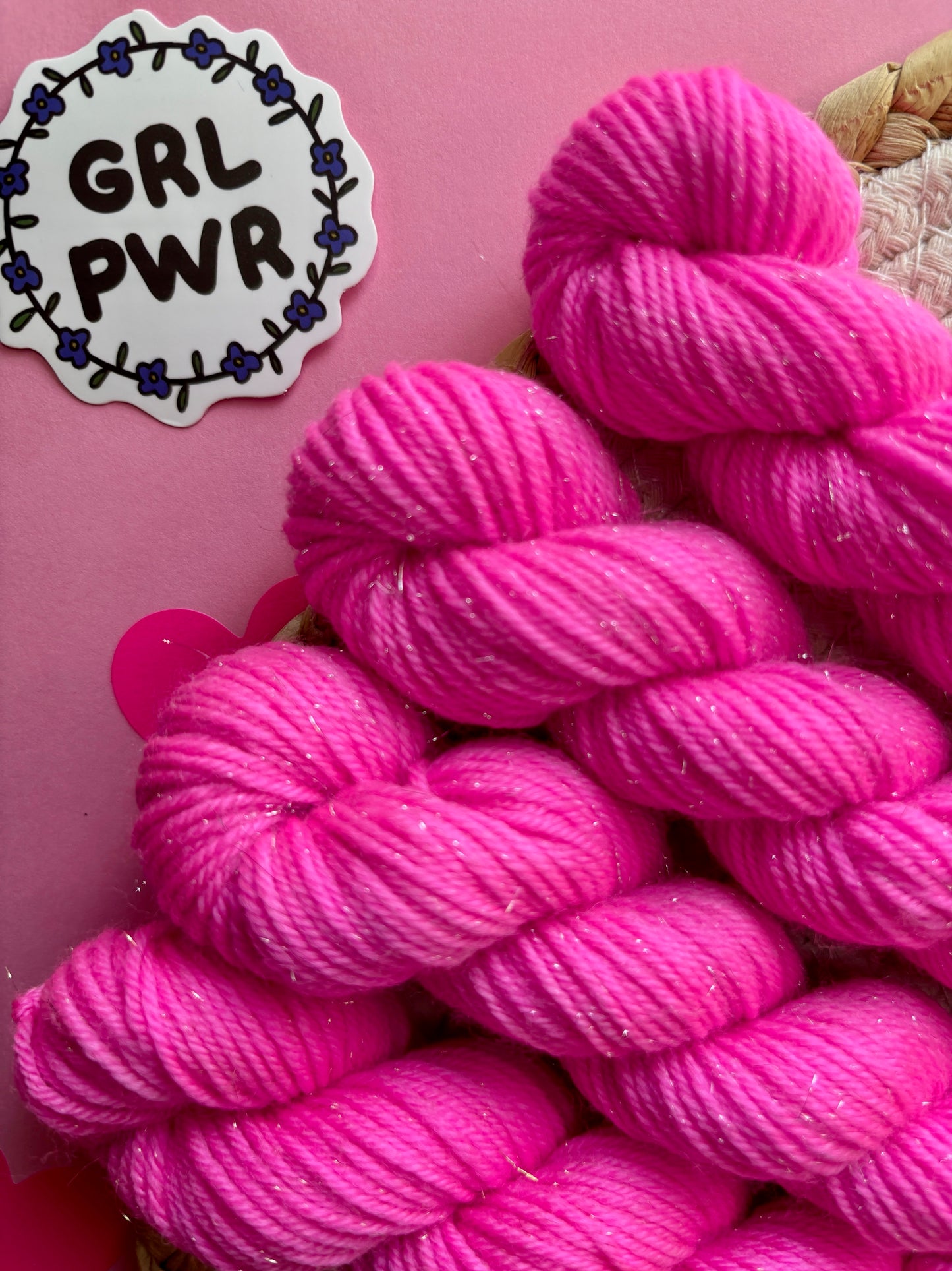 Merino's socks Mini paillettes Girl Power