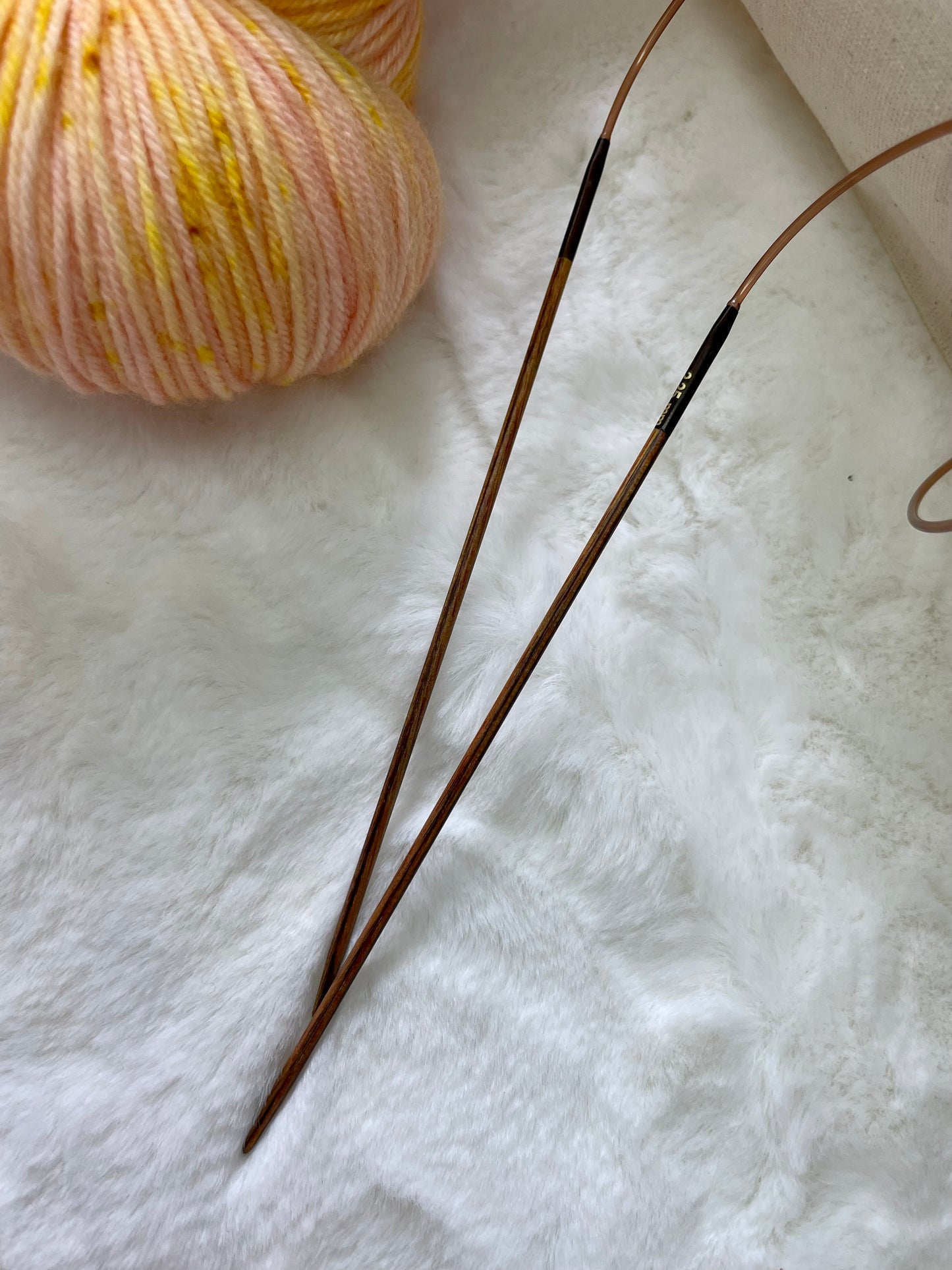 Knitpro - Aiguille circulaire fixe Ginger - Câble 80 cm