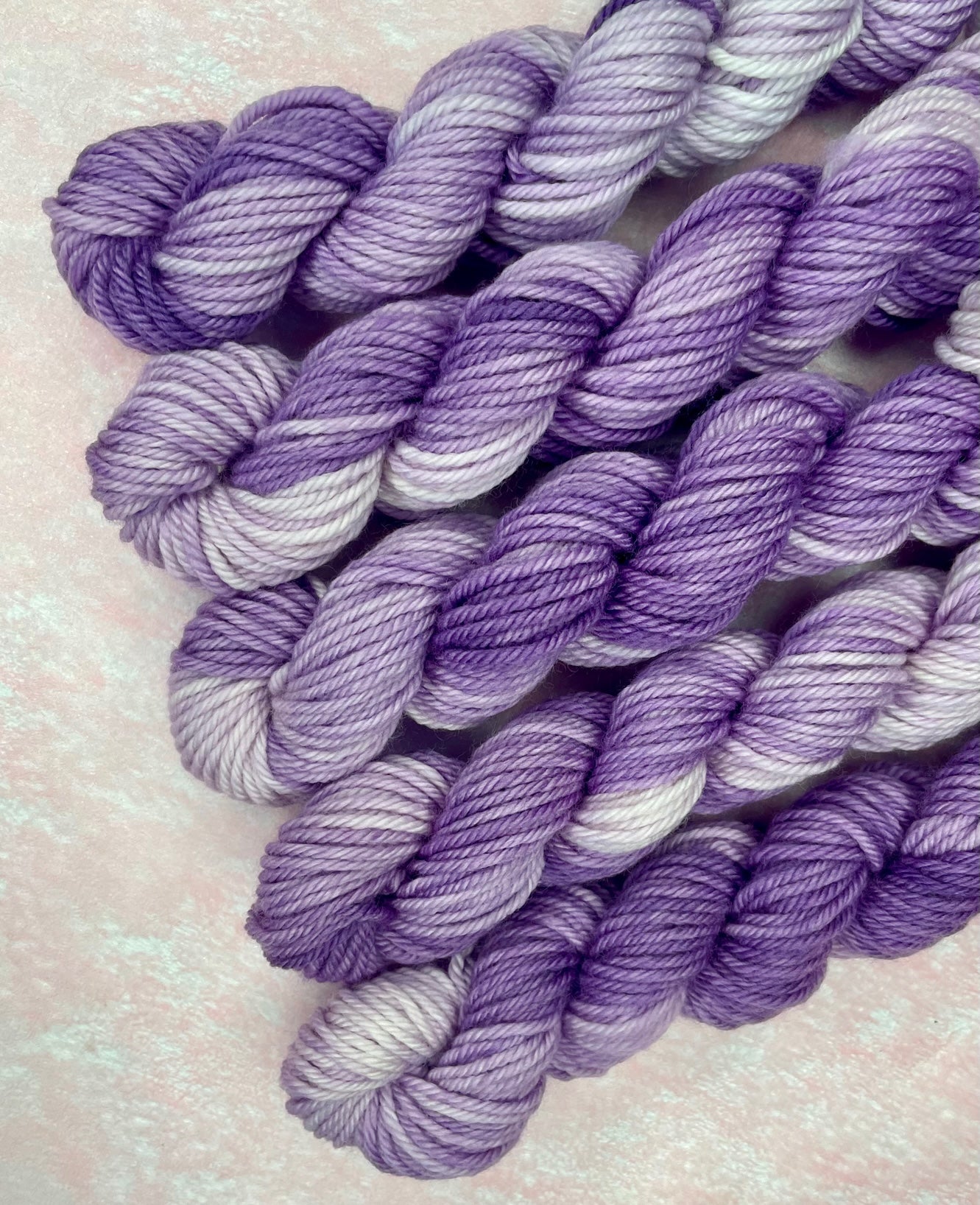 Merino's socks DK Lilas