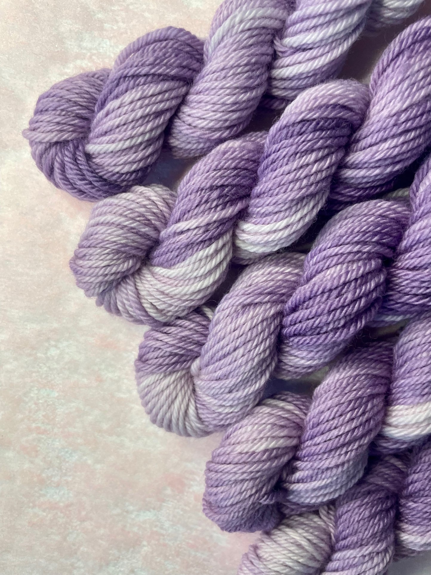 Merino's socks DK Lilas