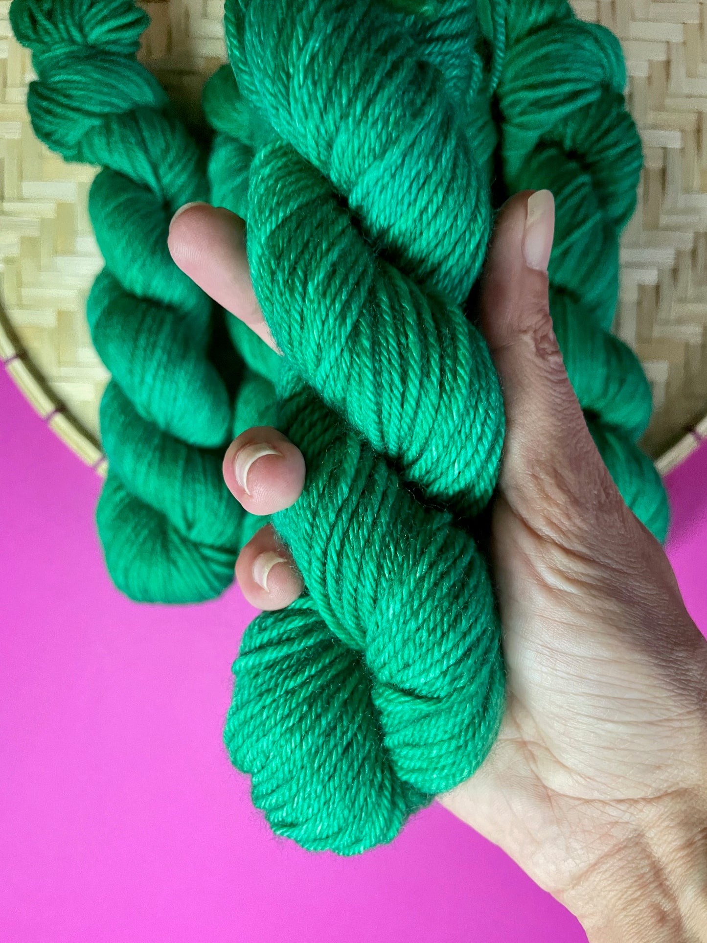 Merino's socks DK Emeraude