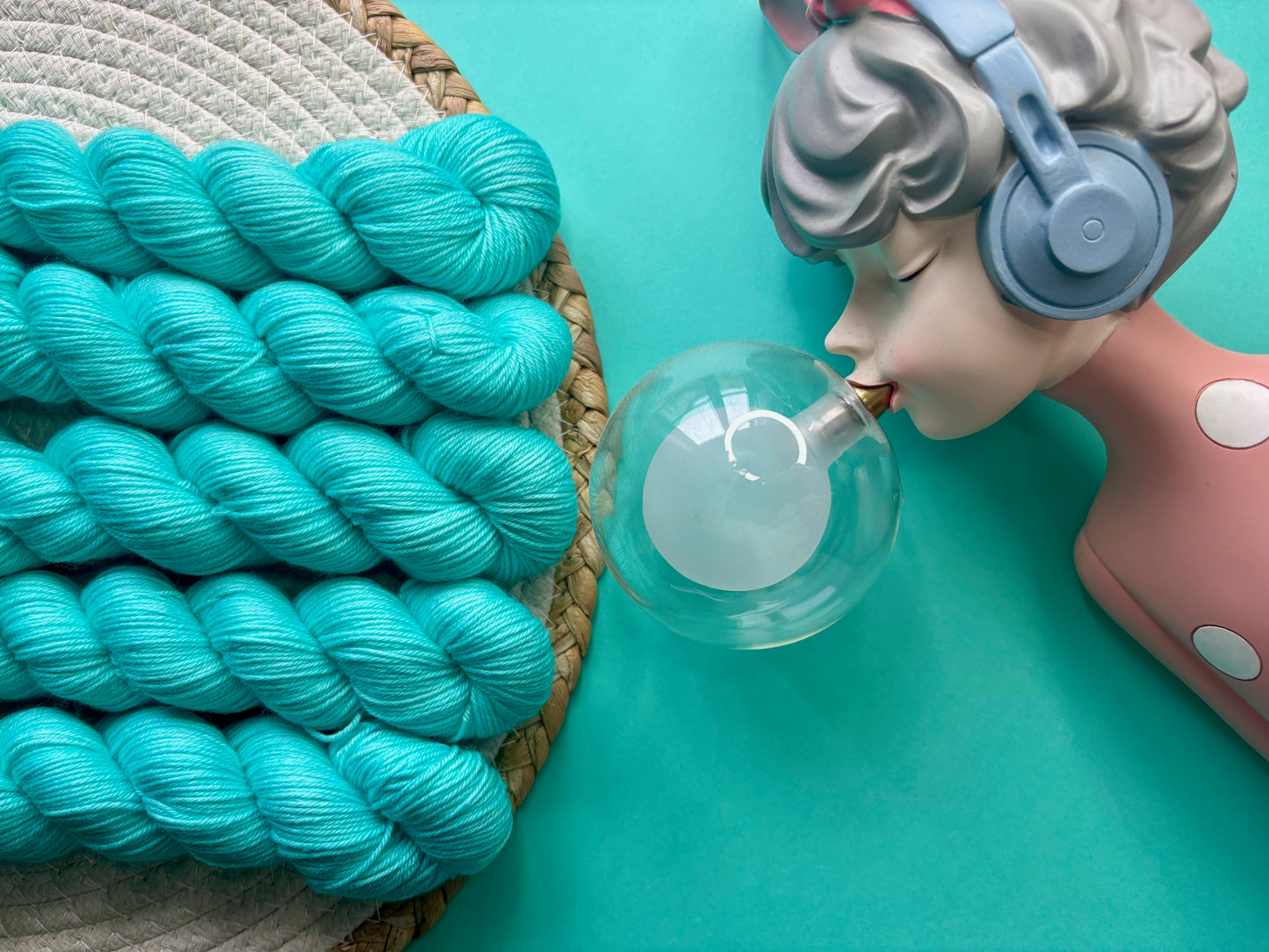 Merino's socks Aigue-marine