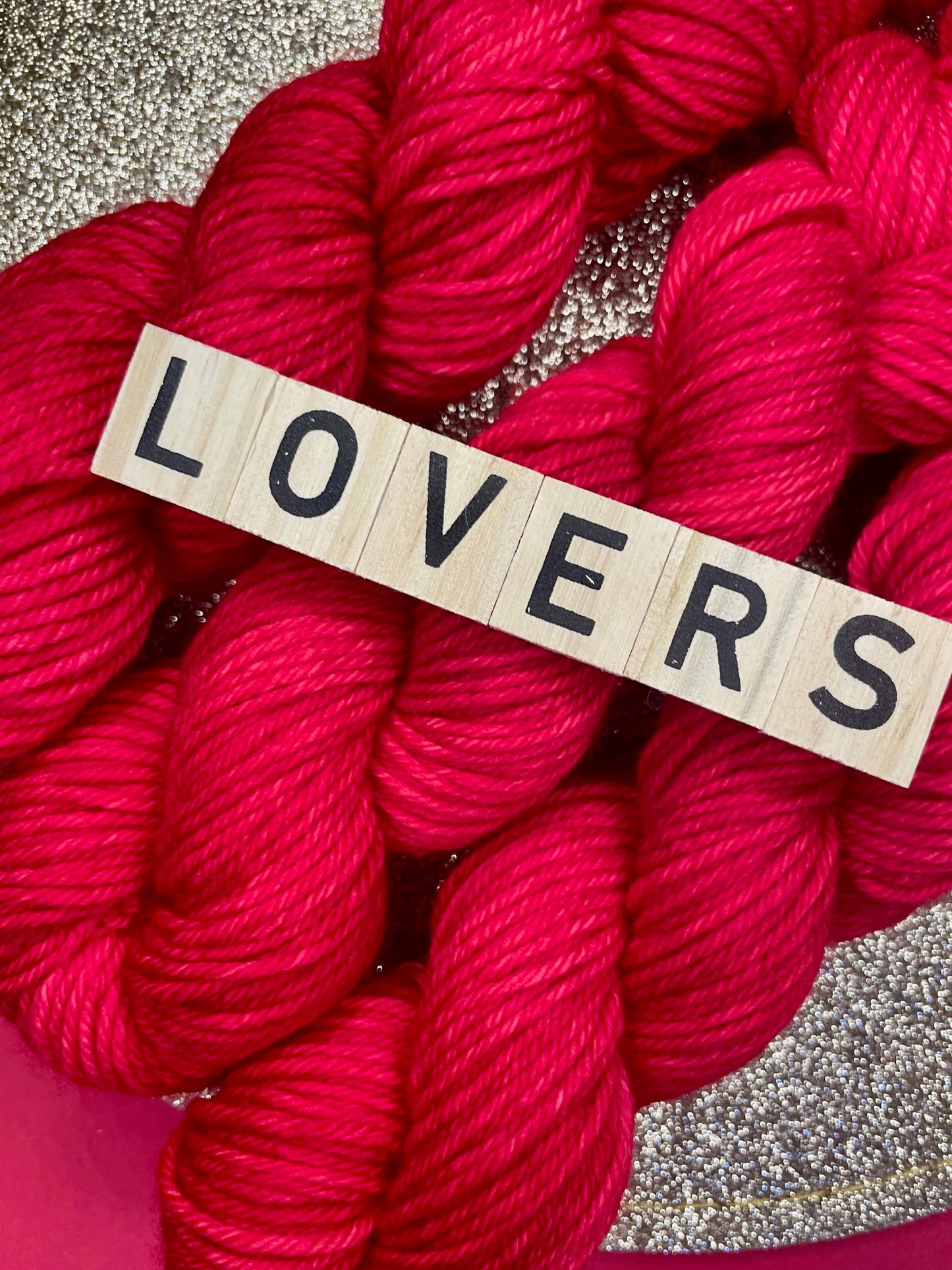 Merino's socks DK Rouge Passion