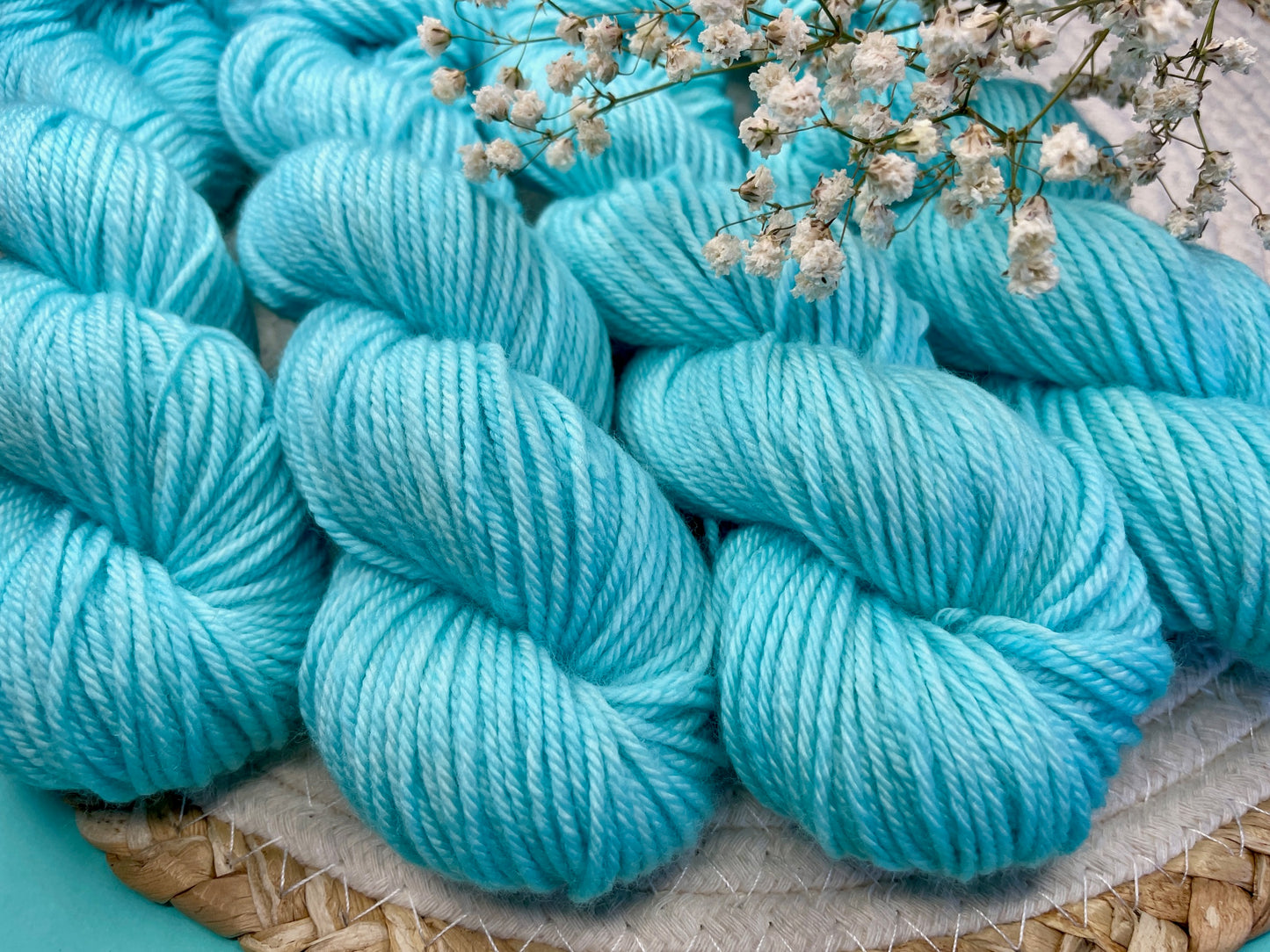 Merino's socks DK Bluebird