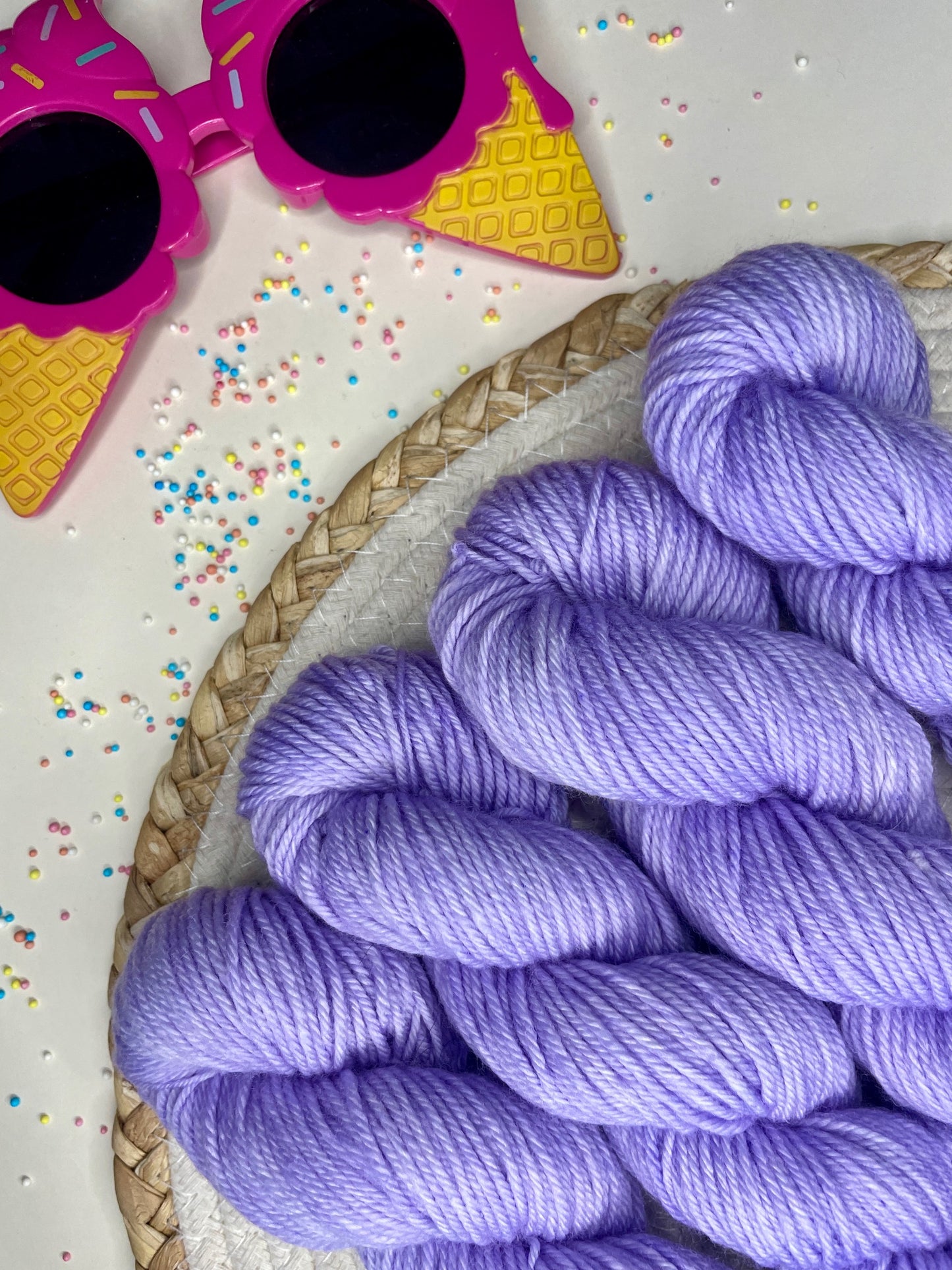 Merino's socks DK Lavande