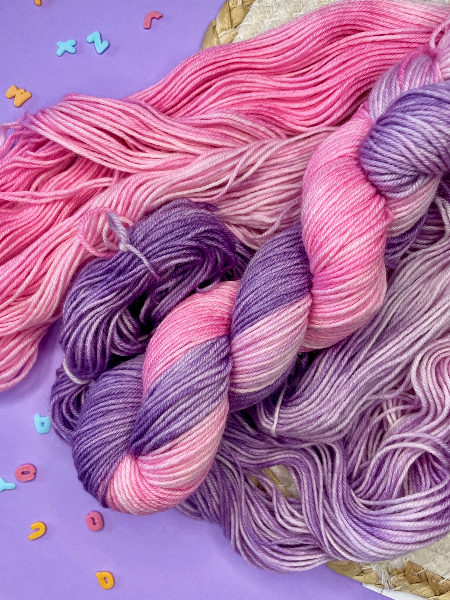 Merino's socks Hortensia