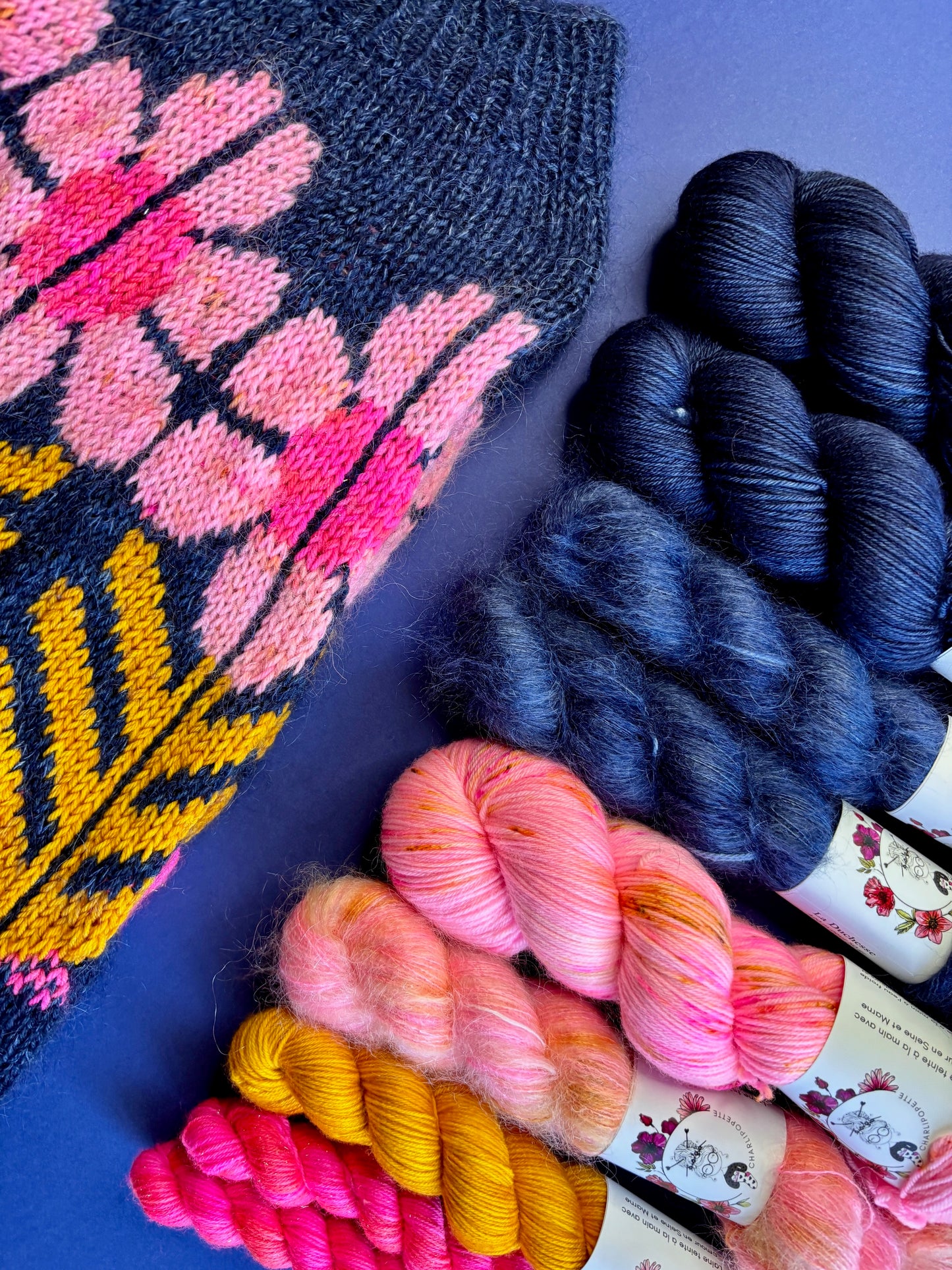 Pack multi Harvest Flower Sweater