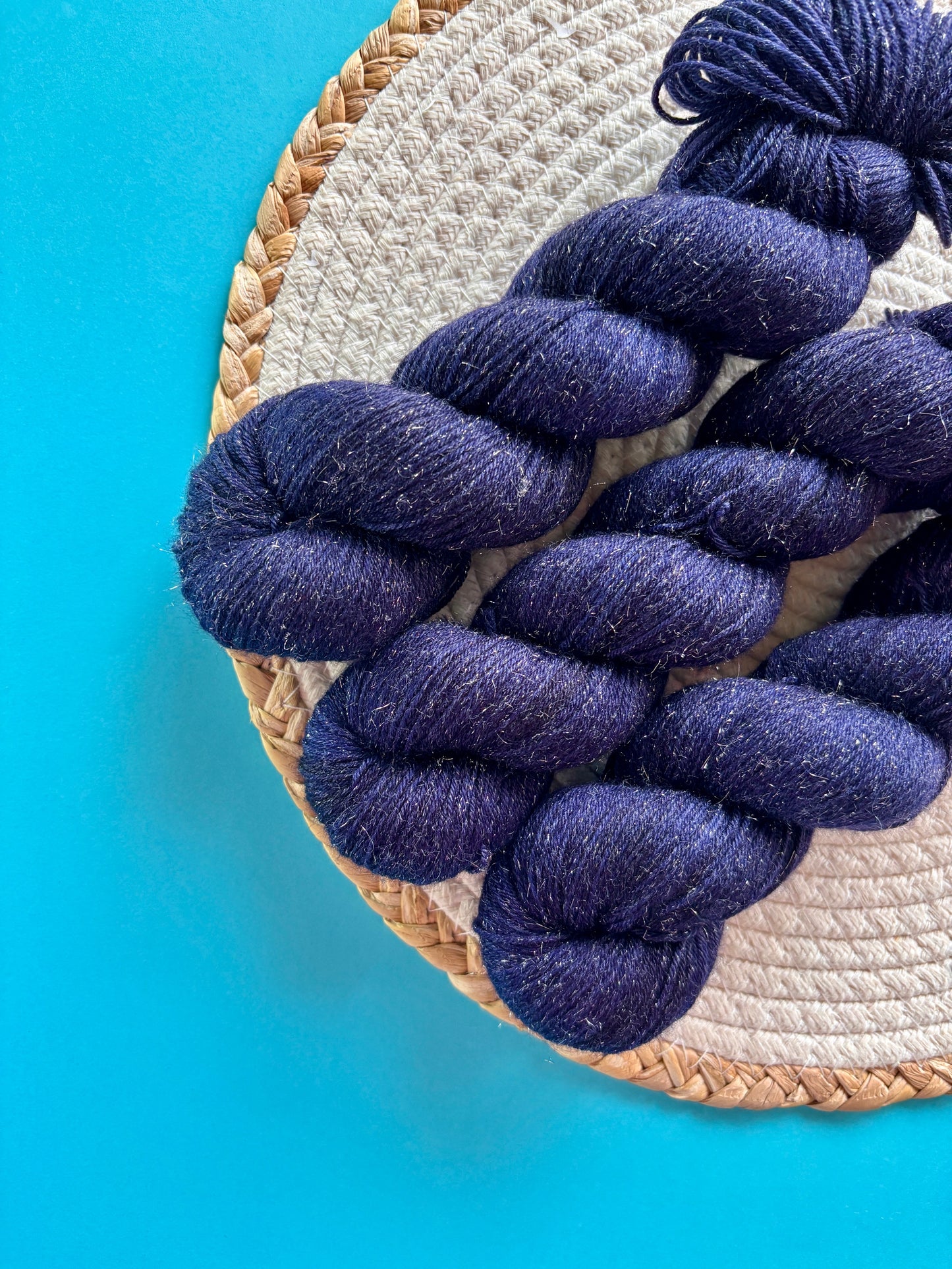 Merino's socks paillettes Nuit
