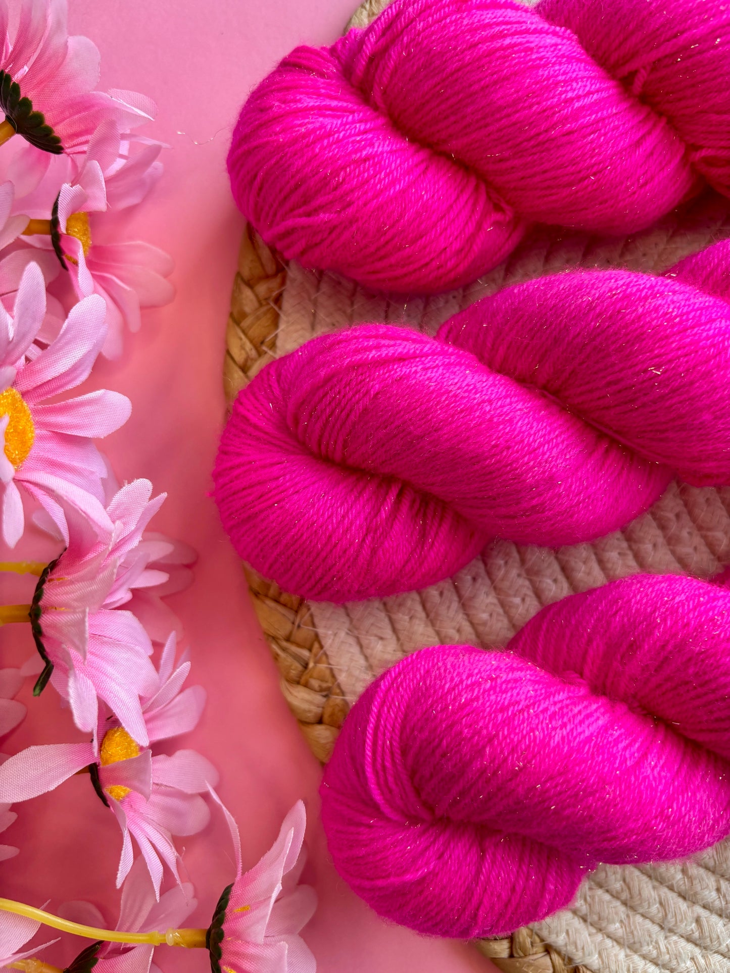 Merino's socks paillettes Barbie