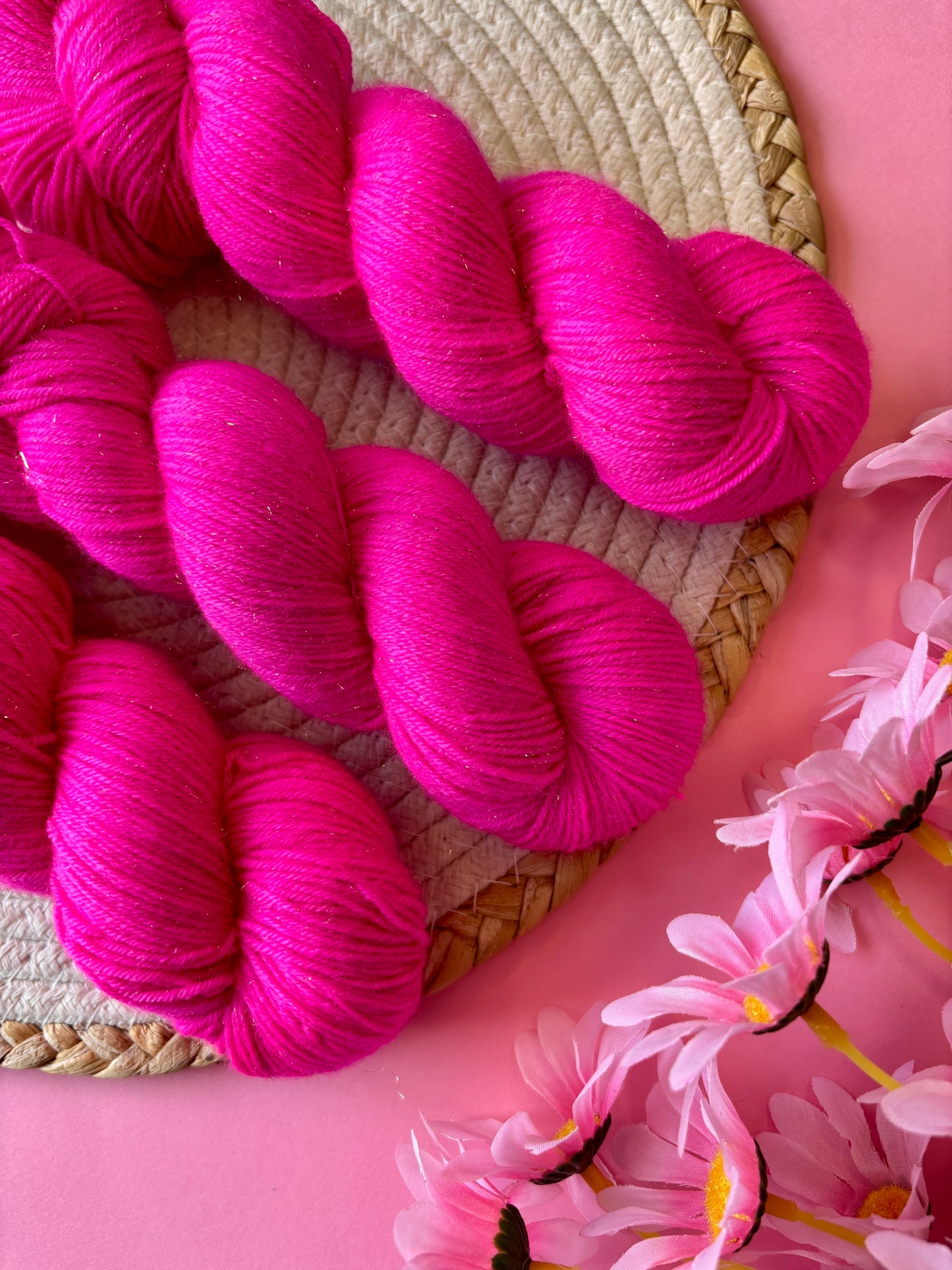 Merino's socks paillettes Barbie
