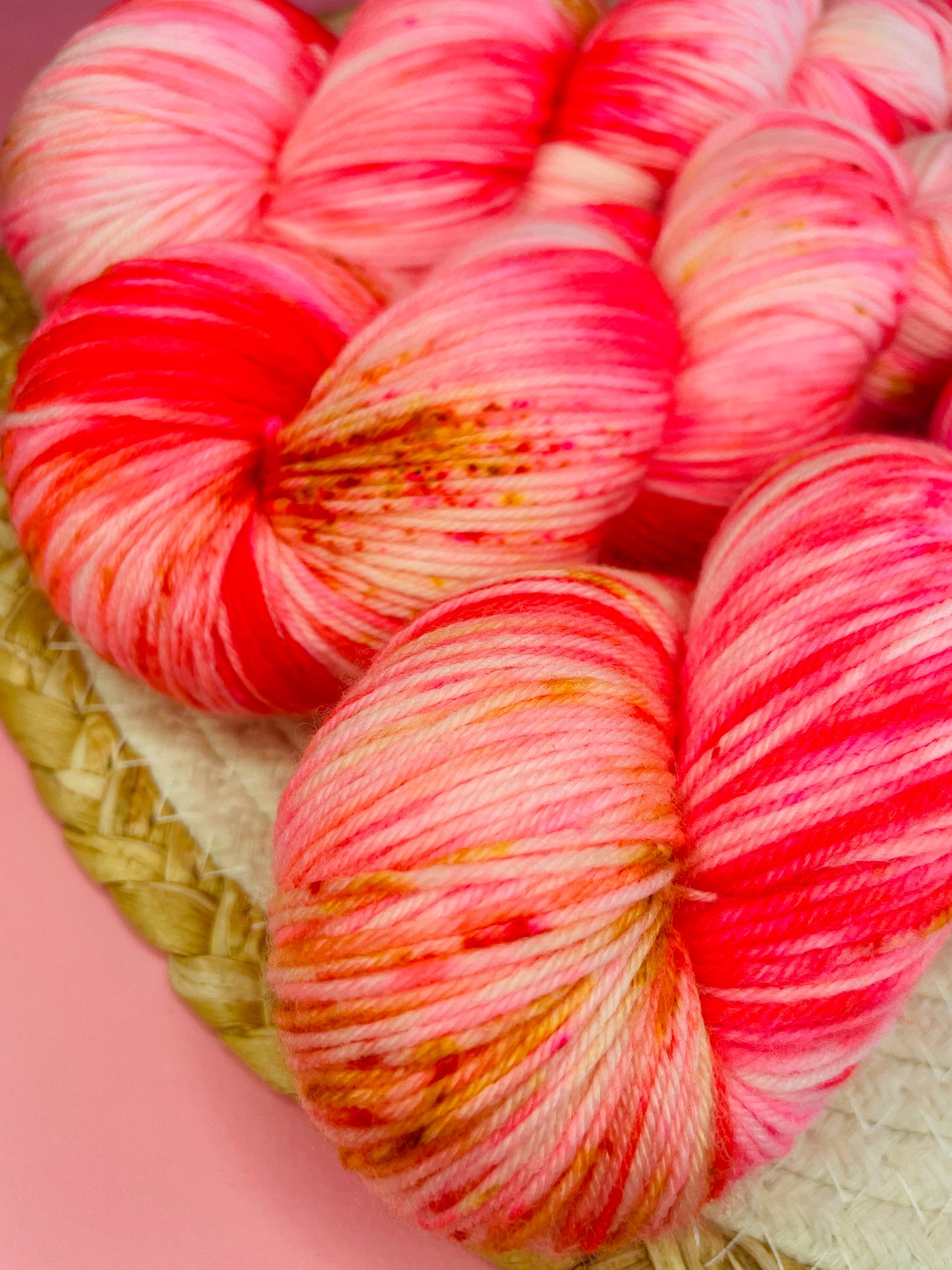 Merino's socks Tarte aux fraises