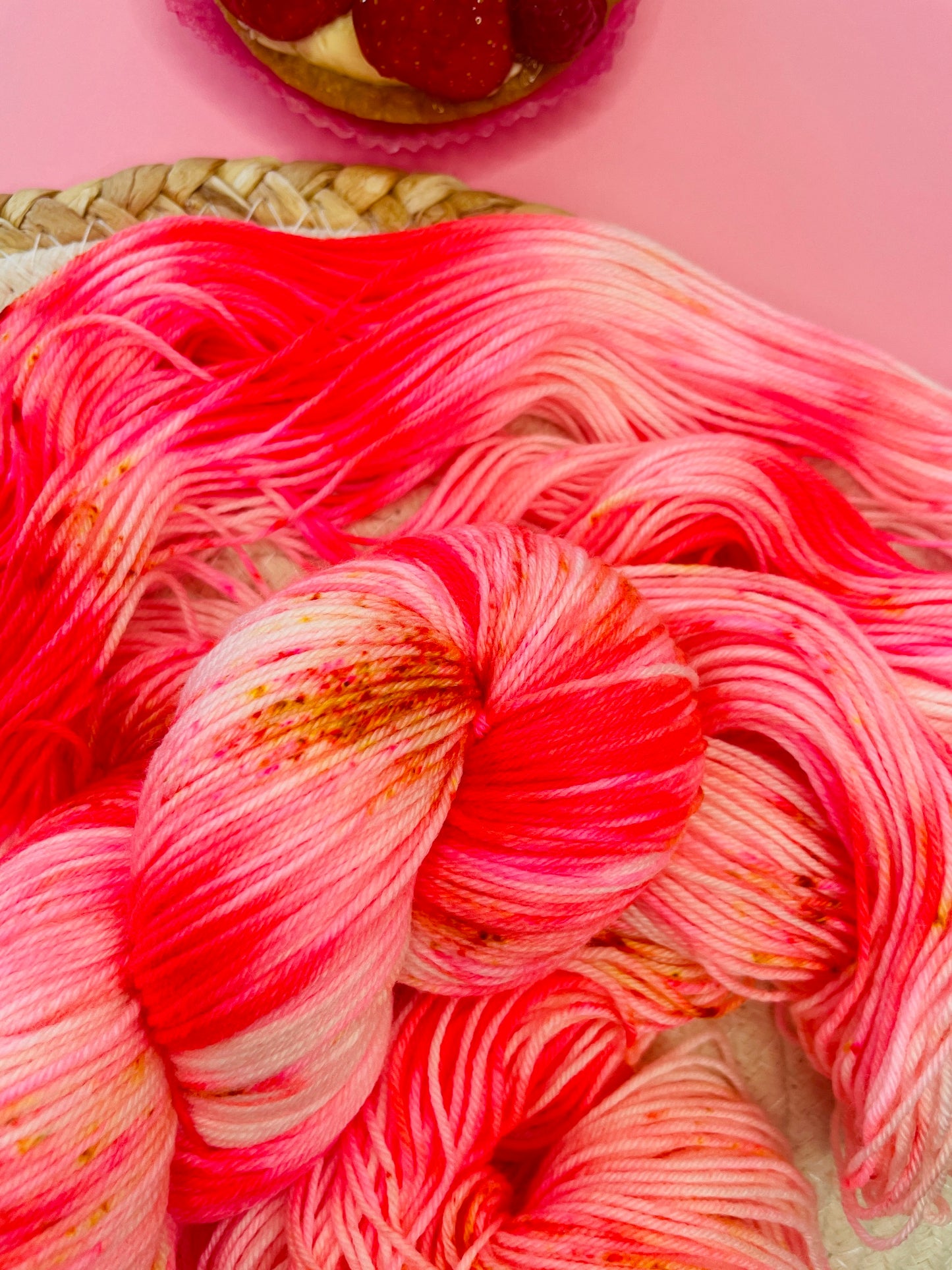 Merino's socks Tarte aux fraises