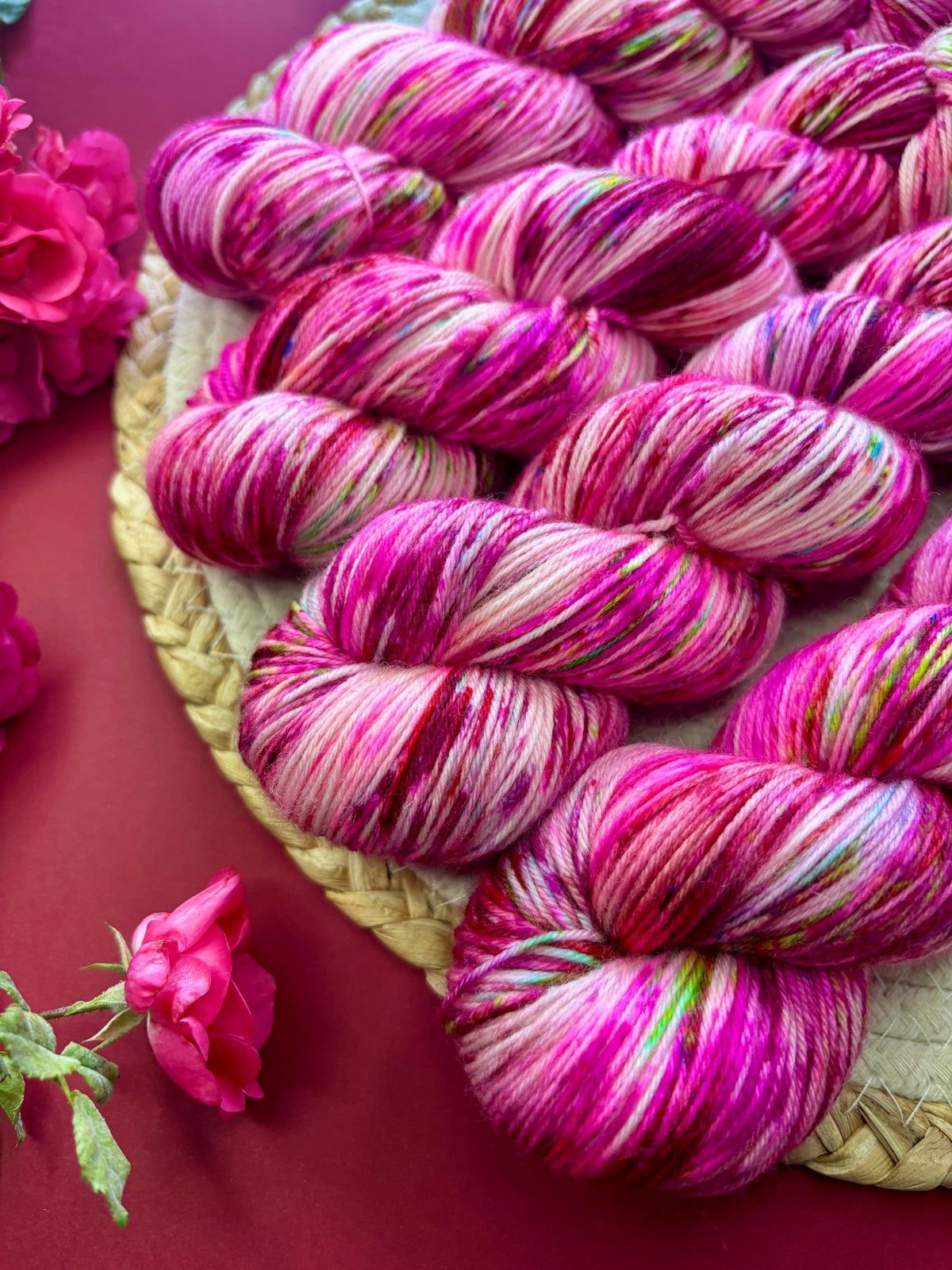Merino's socks Rose Garden
