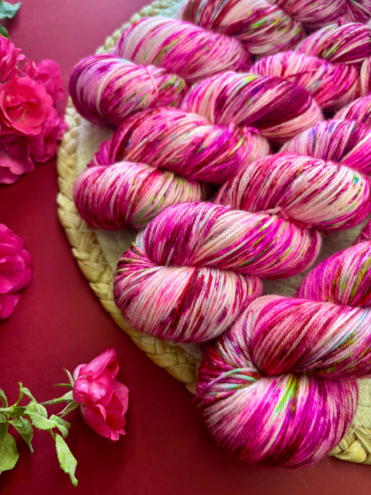 Merino's socks Rose Garden
